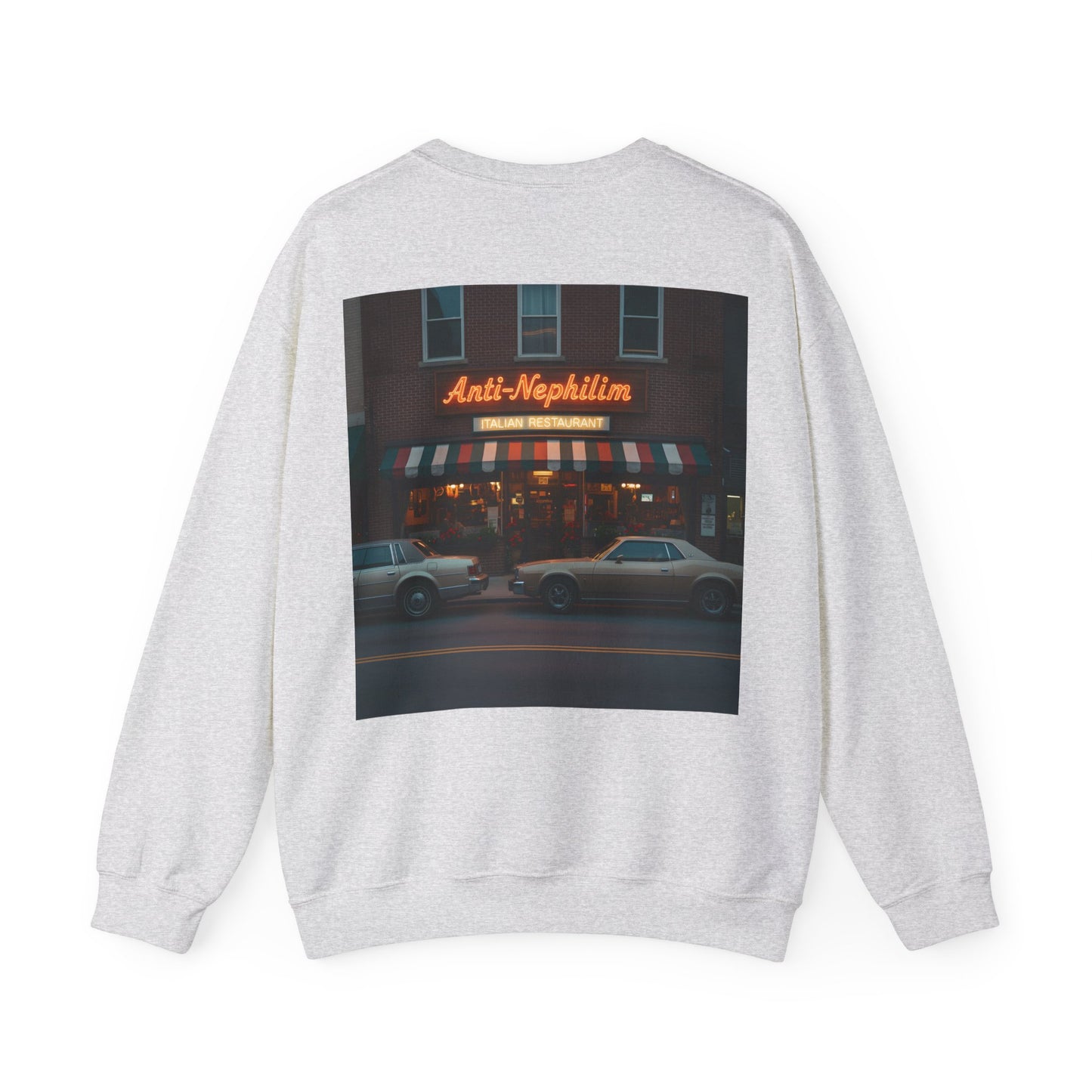 Retro NYC Italian Anti Nephilim Sweatshirt - Kirk Ave. Apparel