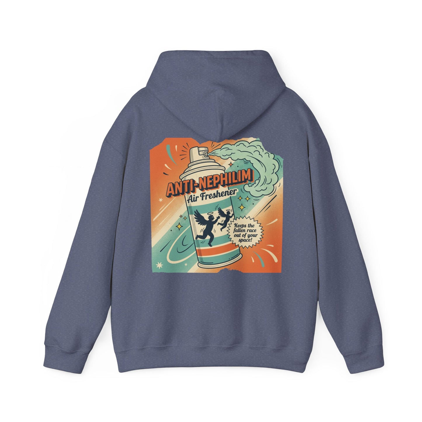 Retro Anti-Nephilim Air Freshener Hoodie – Kirk Ave. Apparel