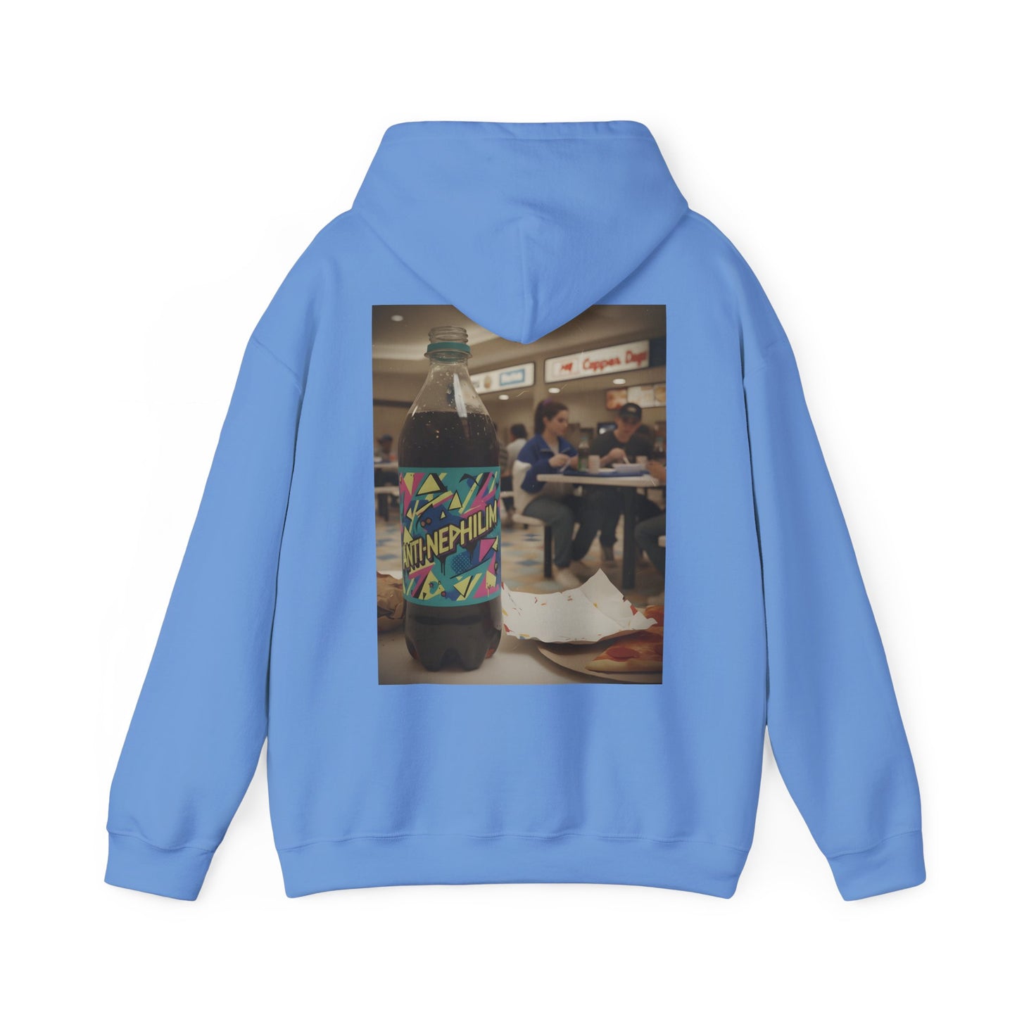 Kirk Ave. Apparel Graphic Logo Anti Nephilim Soda Hoodie