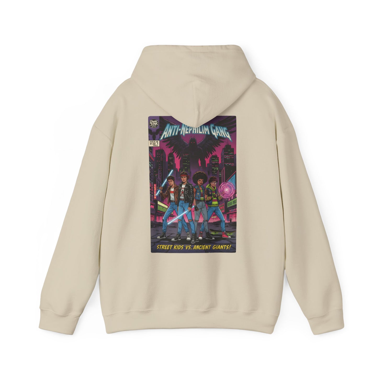 Anti Nephilim Gang Comic Hoodie - Kirk Ave. Apparel