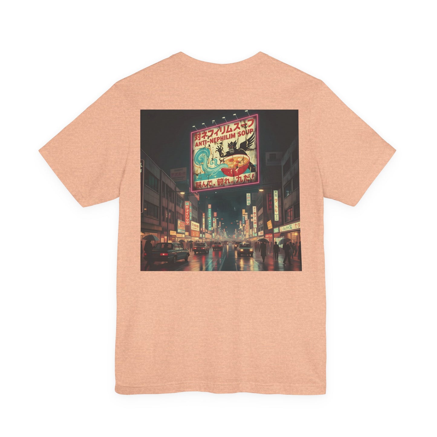 Retro Tokyo Anti Nephilim Soup T Shirt - Kirk Ave. Apparel