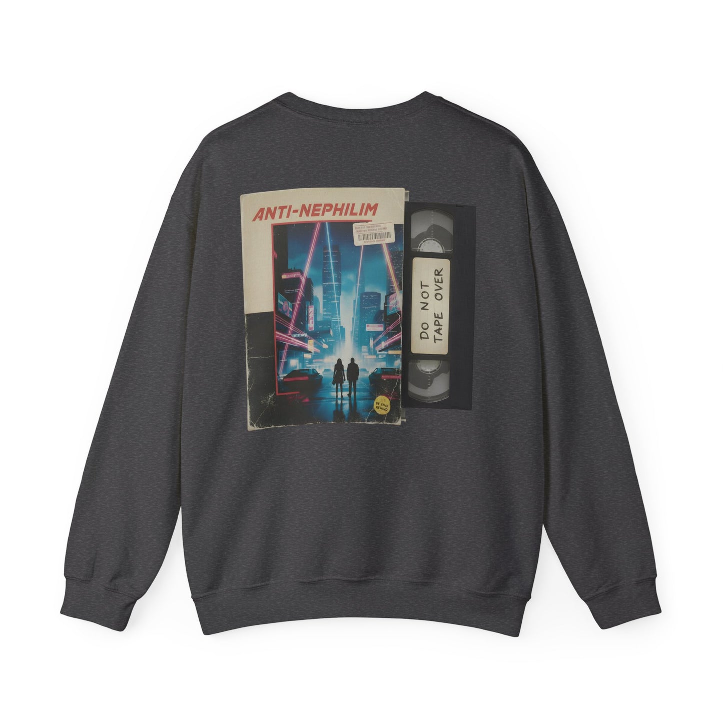 Retro VHS Anti-Nephilim Sweatshirt - Kirk Ave. Apparel