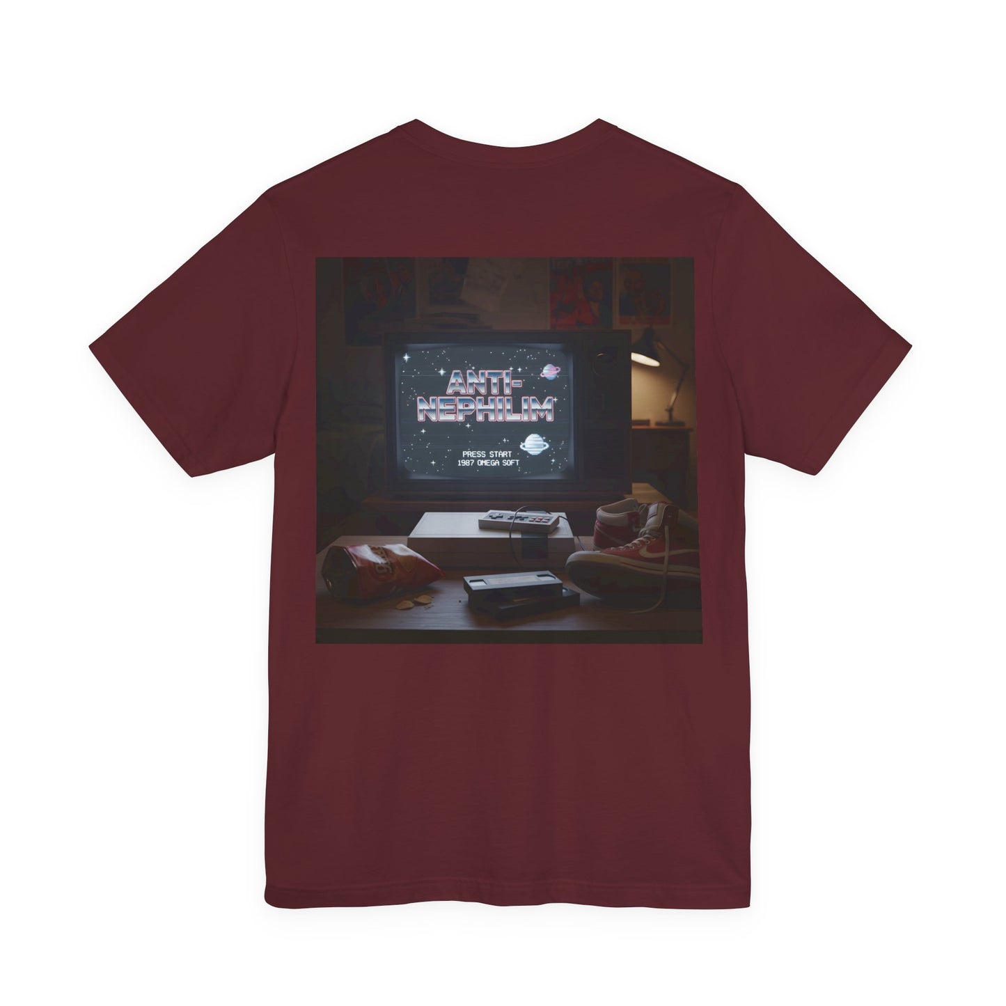 Retro Gamer Anti Nephilim T Shirt - Kirk Ave. Apparel