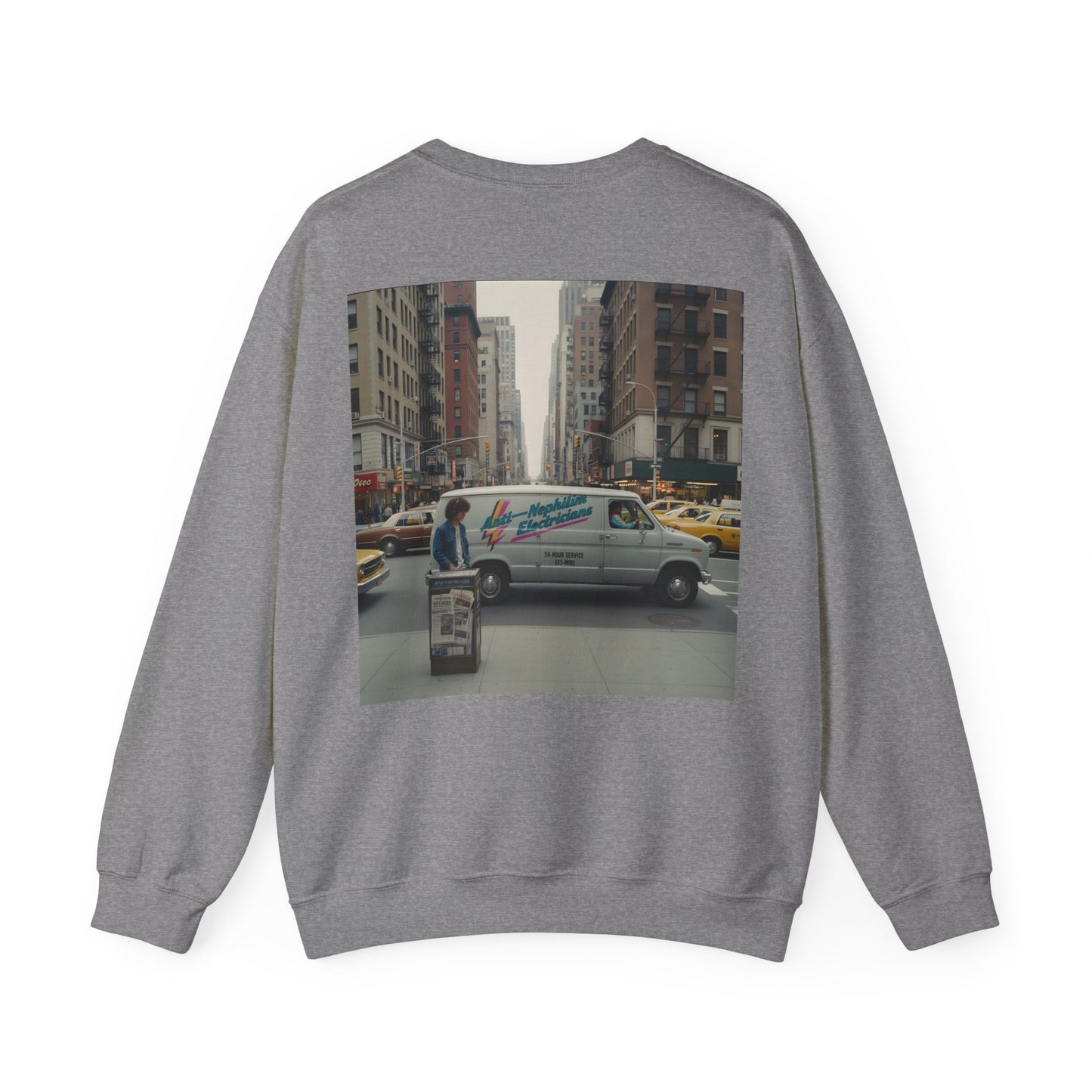 Retro NYC Anti-Nephilim Sweatshirt - Kirk Ave. Apparel