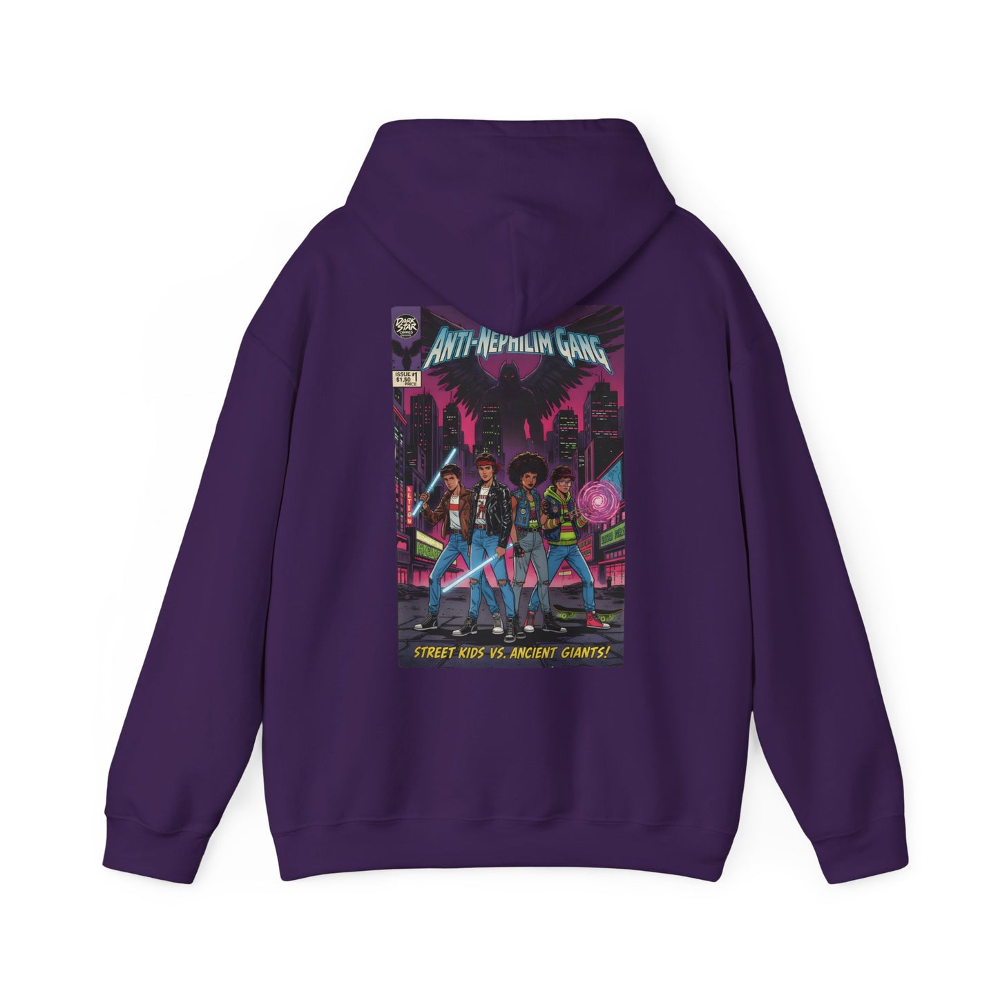 Anti Nephilim Gang Comic Hoodie - Kirk Ave. Apparel