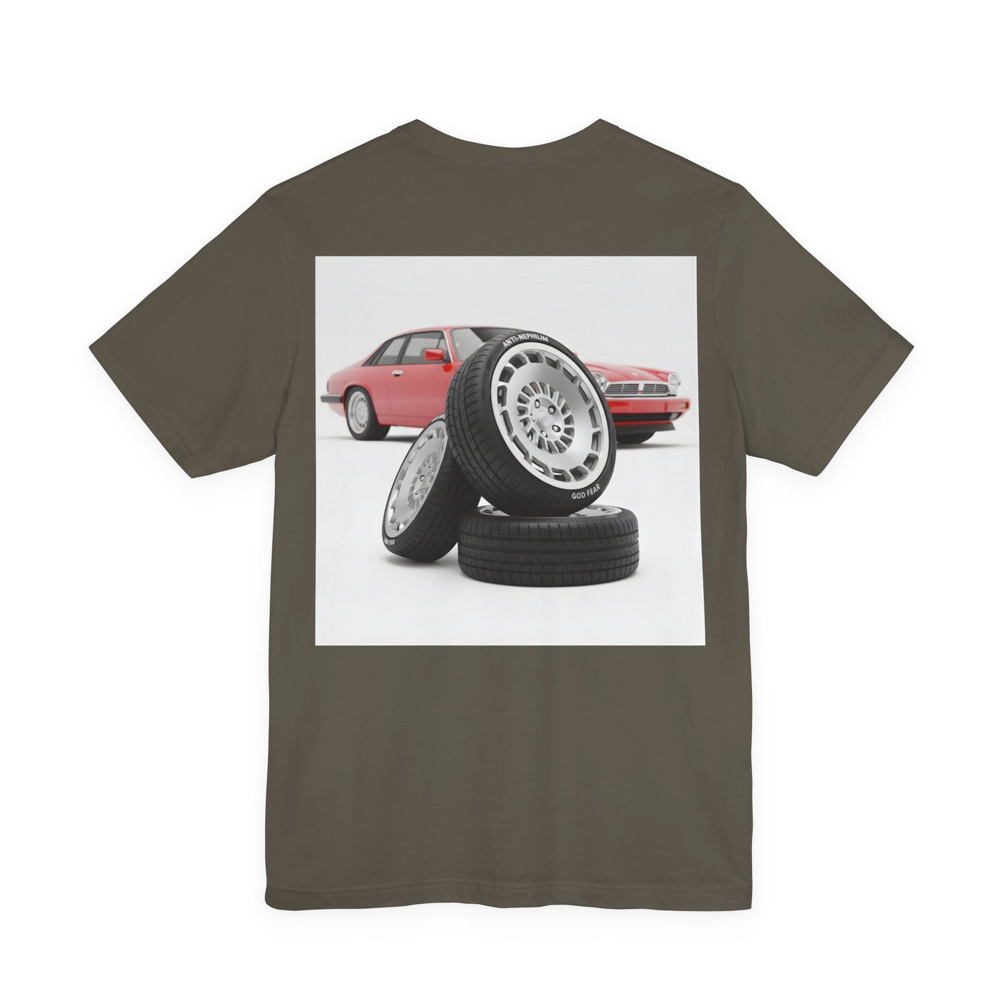 Classic Sports Car Anti-Nephilim T-Shirt — Kirk Ave. Apparel