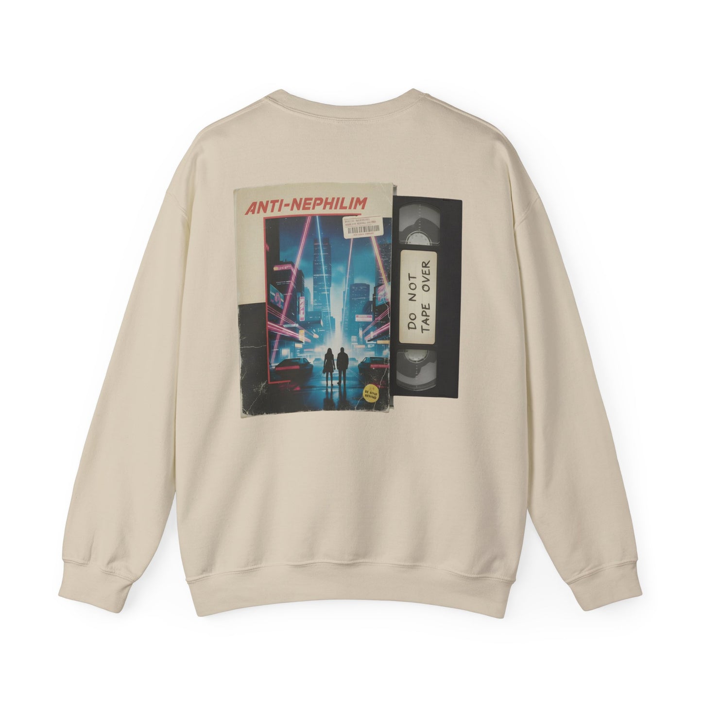 Retro VHS Anti-Nephilim Sweatshirt - Kirk Ave. Apparel