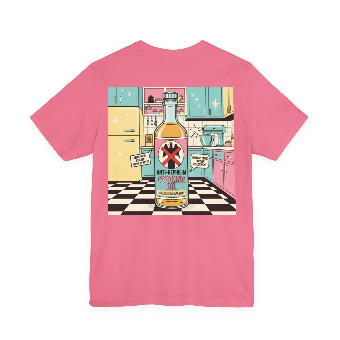 Retro Kitchen Pop Art Anti Nephilim T Shirt - Kirk Ave. Apparel