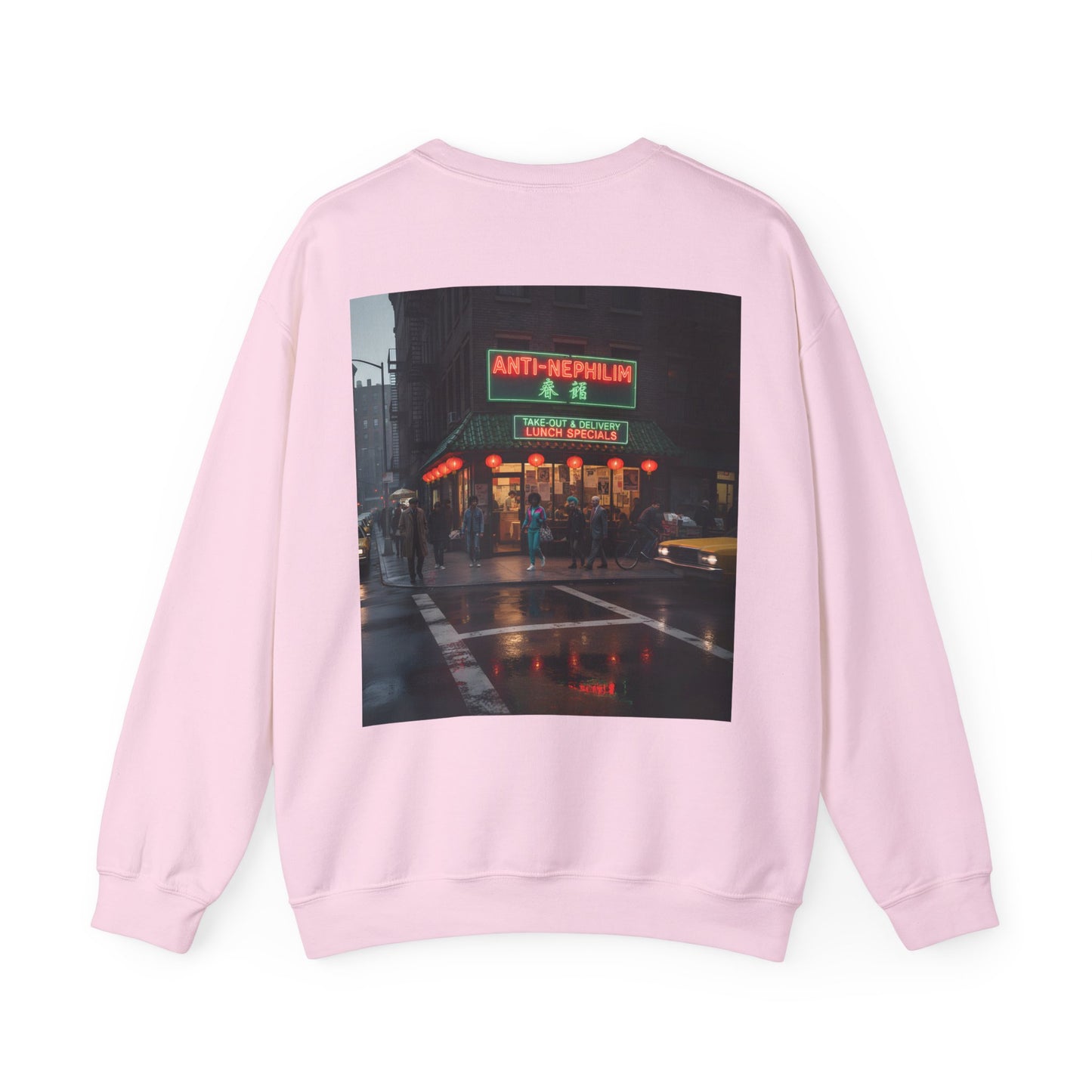 NYC Retro Chinese Anti Nephilim Sweatshirt - Kirk Ave. Apparel