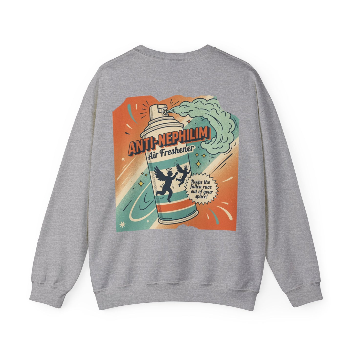 Retro Anti-Nephilim Air Freshener Sweatshirt – Kirk Ave. Apparel