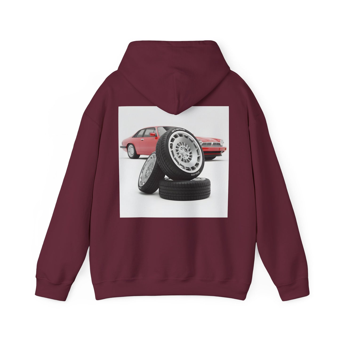 Classic Sports Car Anti-Nephilim Hoodie - Kirk Ave. Apparel