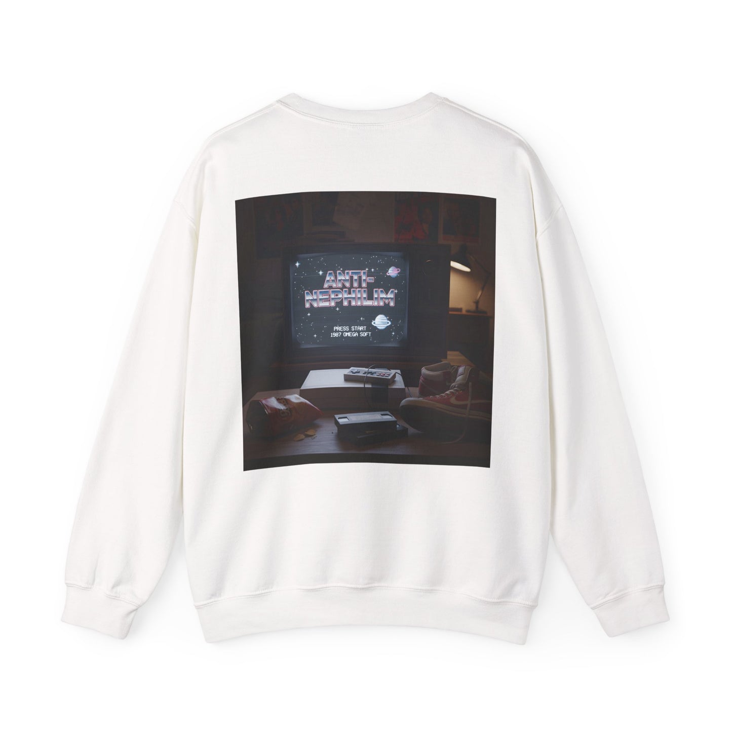 Retro Gamer Anti Nephilim Sweatshirt - Kirk Ave. Apparel