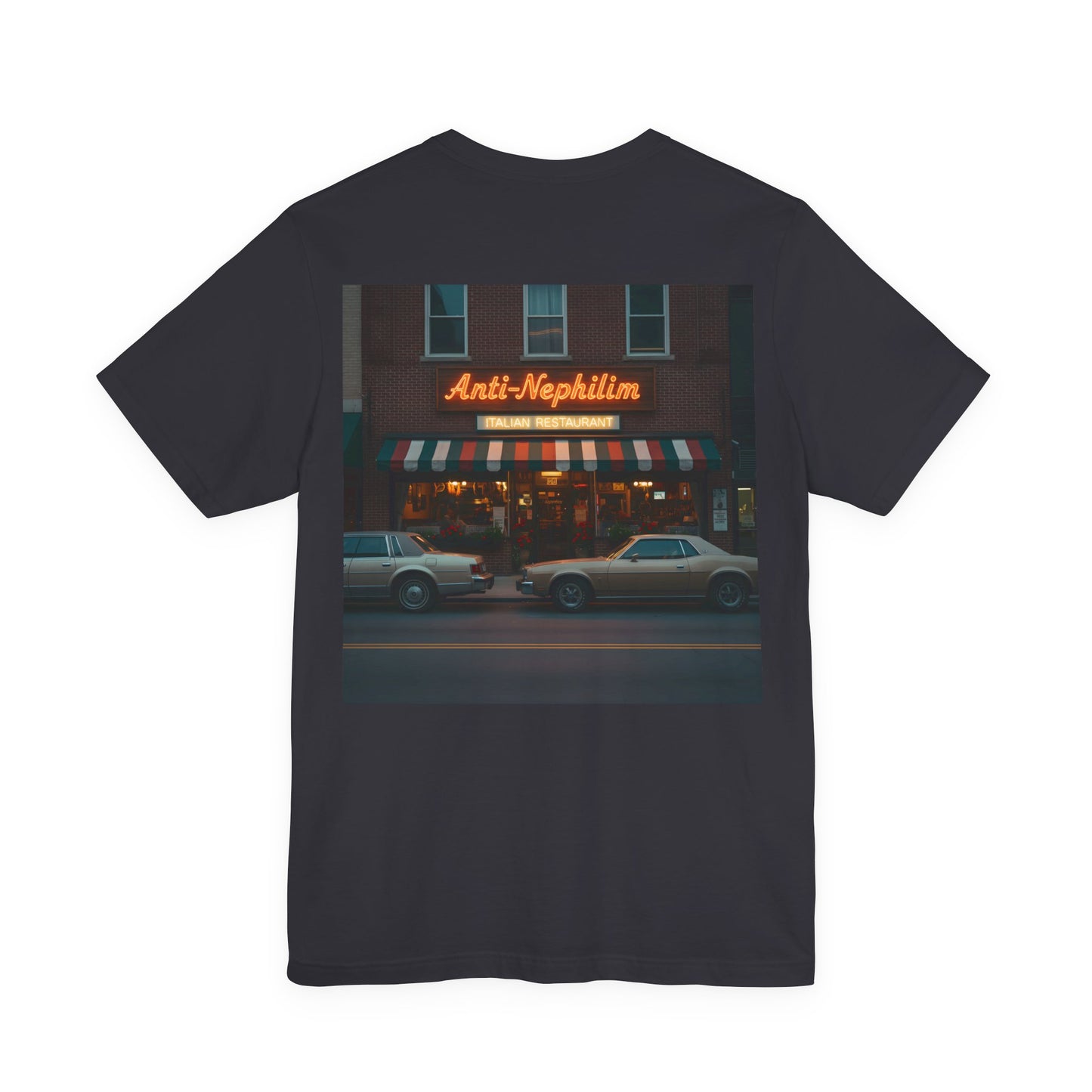 Retro NYC Italian Anti Nephilim T Shirt - Kirk Ave. Apparel