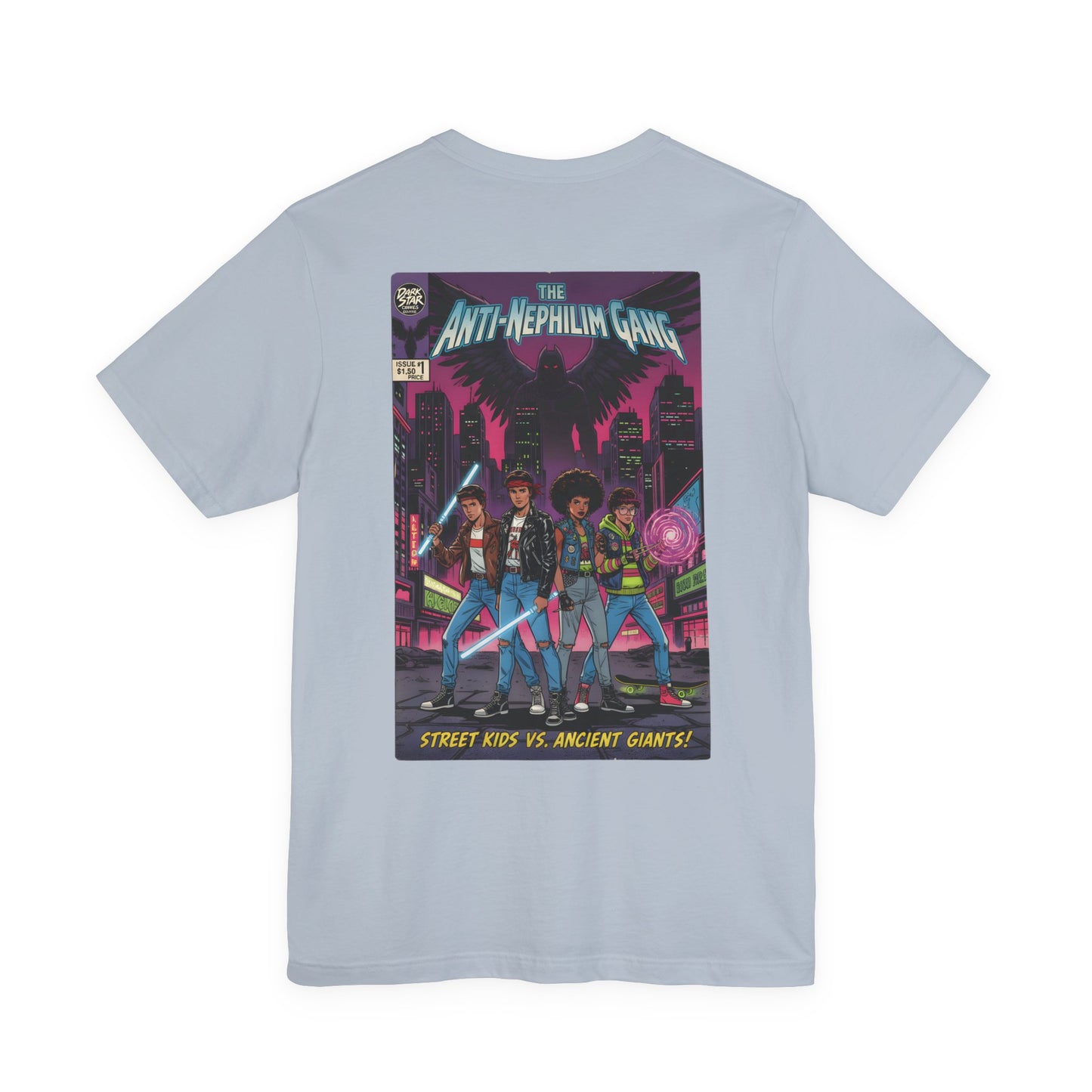 Anti Nephilim Gang Comic T Shirt - Kirk Ave. Apparel