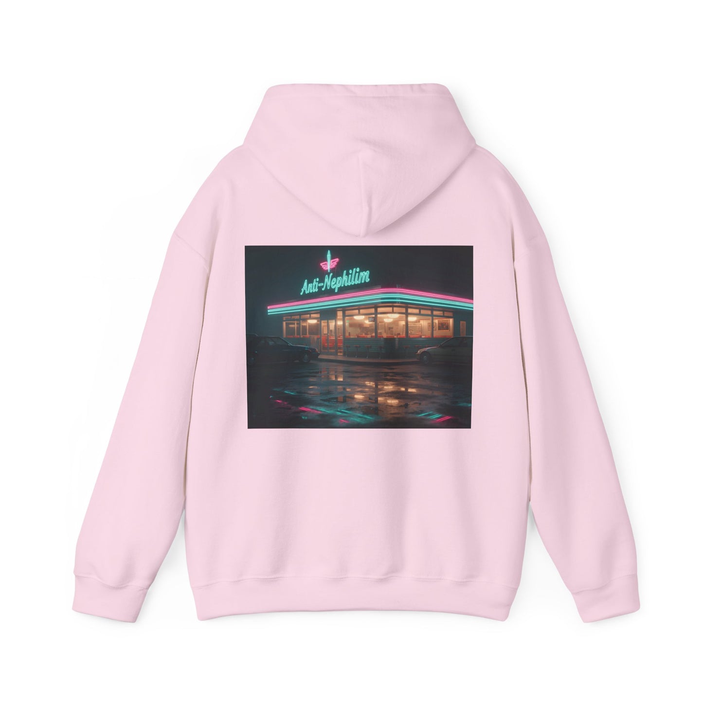 Vintage Neon Diner Anti Nephilim Hoodie – Kirk Ave. Apparel
