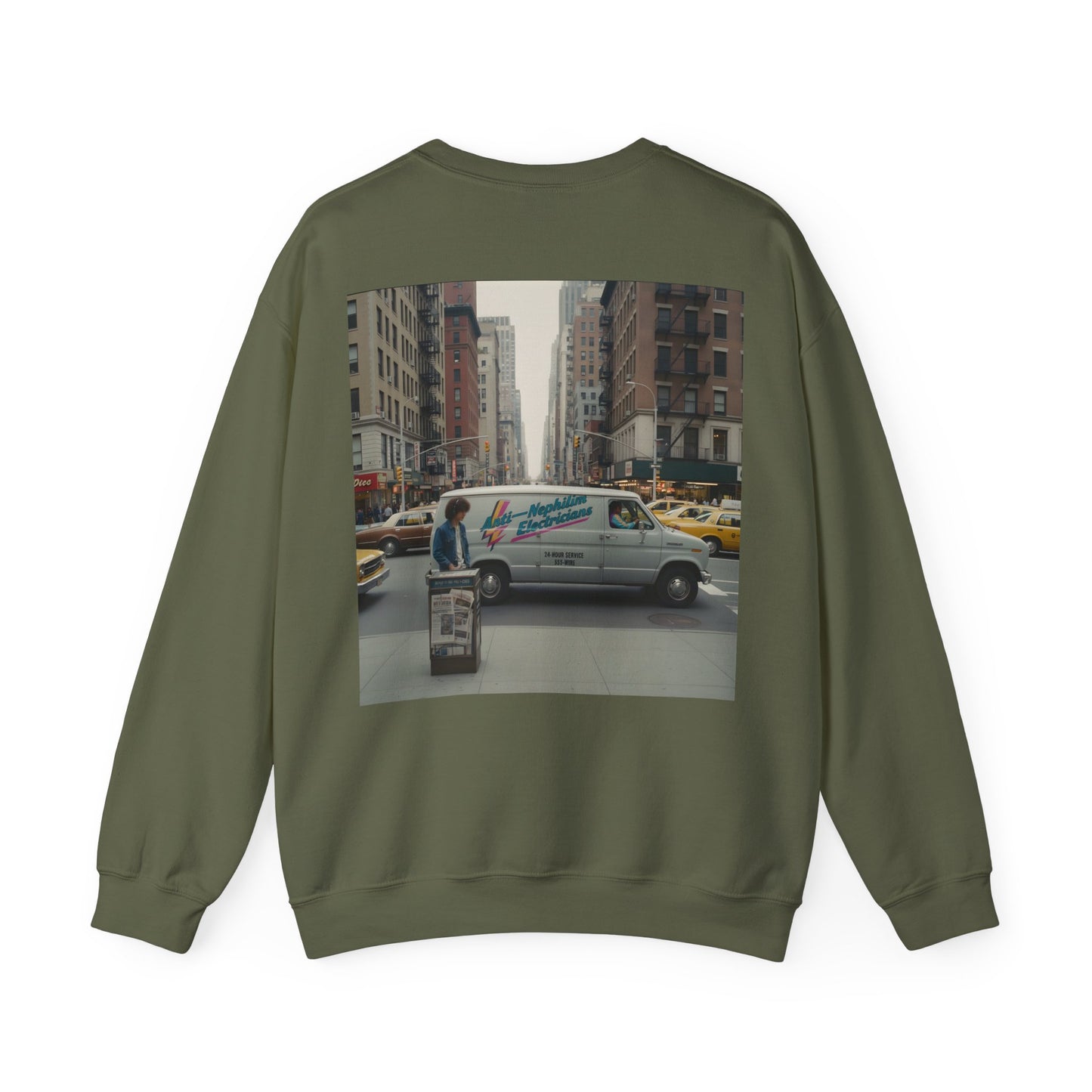 Retro NYC Anti-Nephilim Sweatshirt - Kirk Ave. Apparel