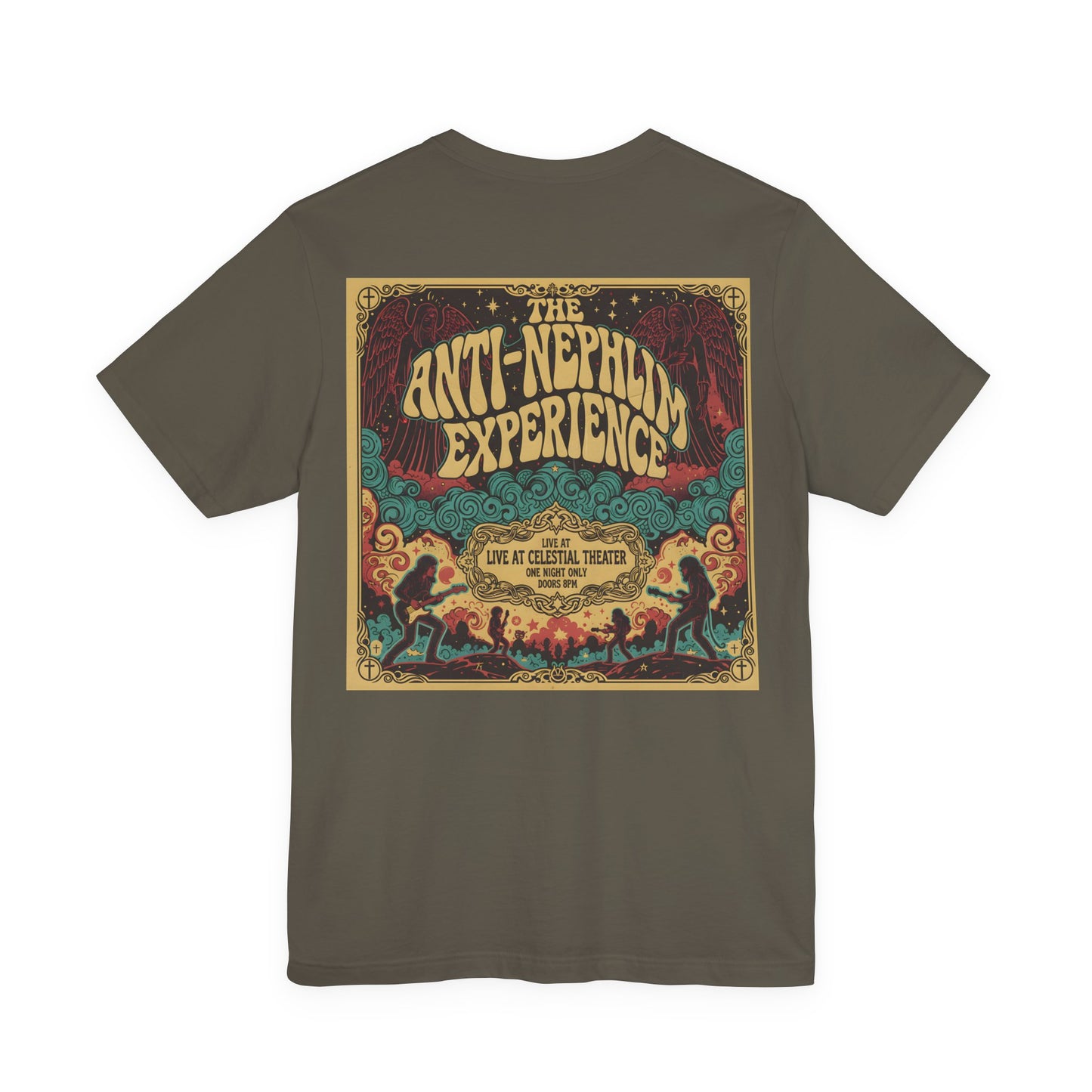 70s Concert T Shirt Anti Nephilim Experience - Kirk Ave. Apparel