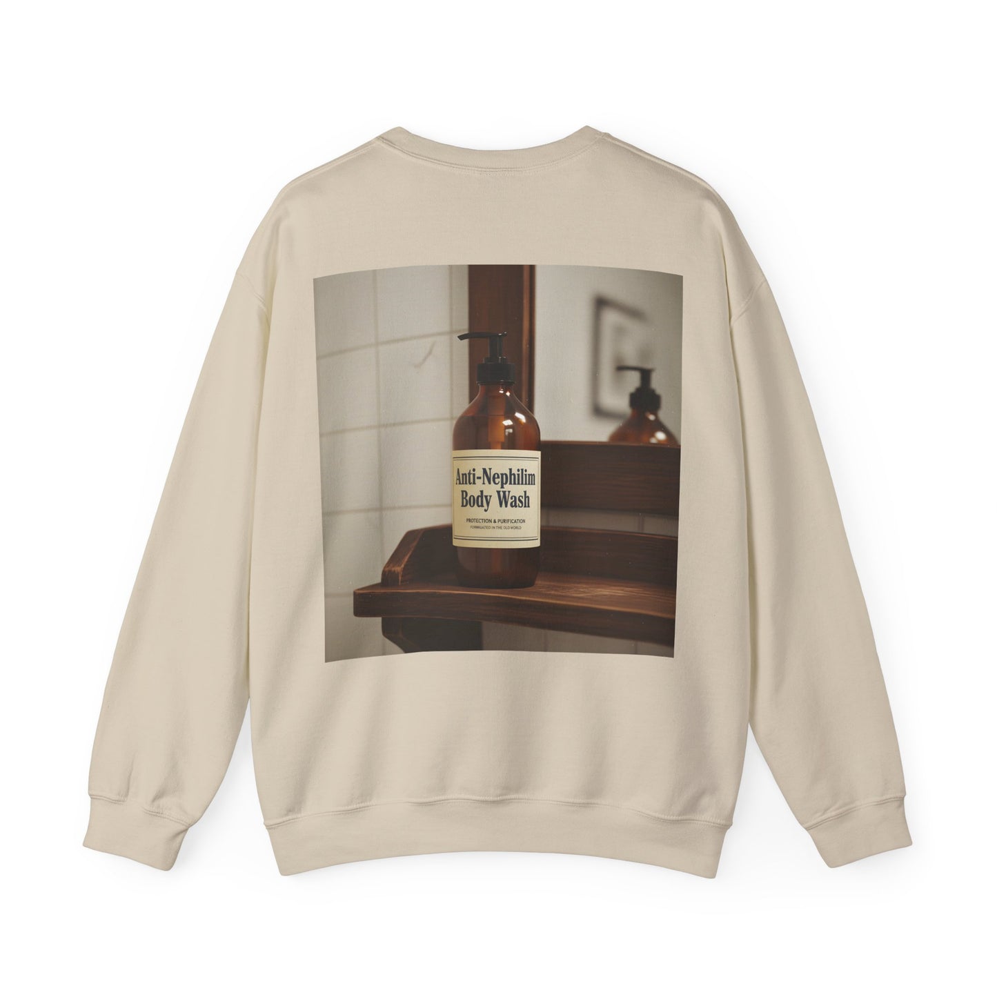 Vintage Anti Nephilim Body Wash Sweatshirt - Kirk Ave. Apparel
