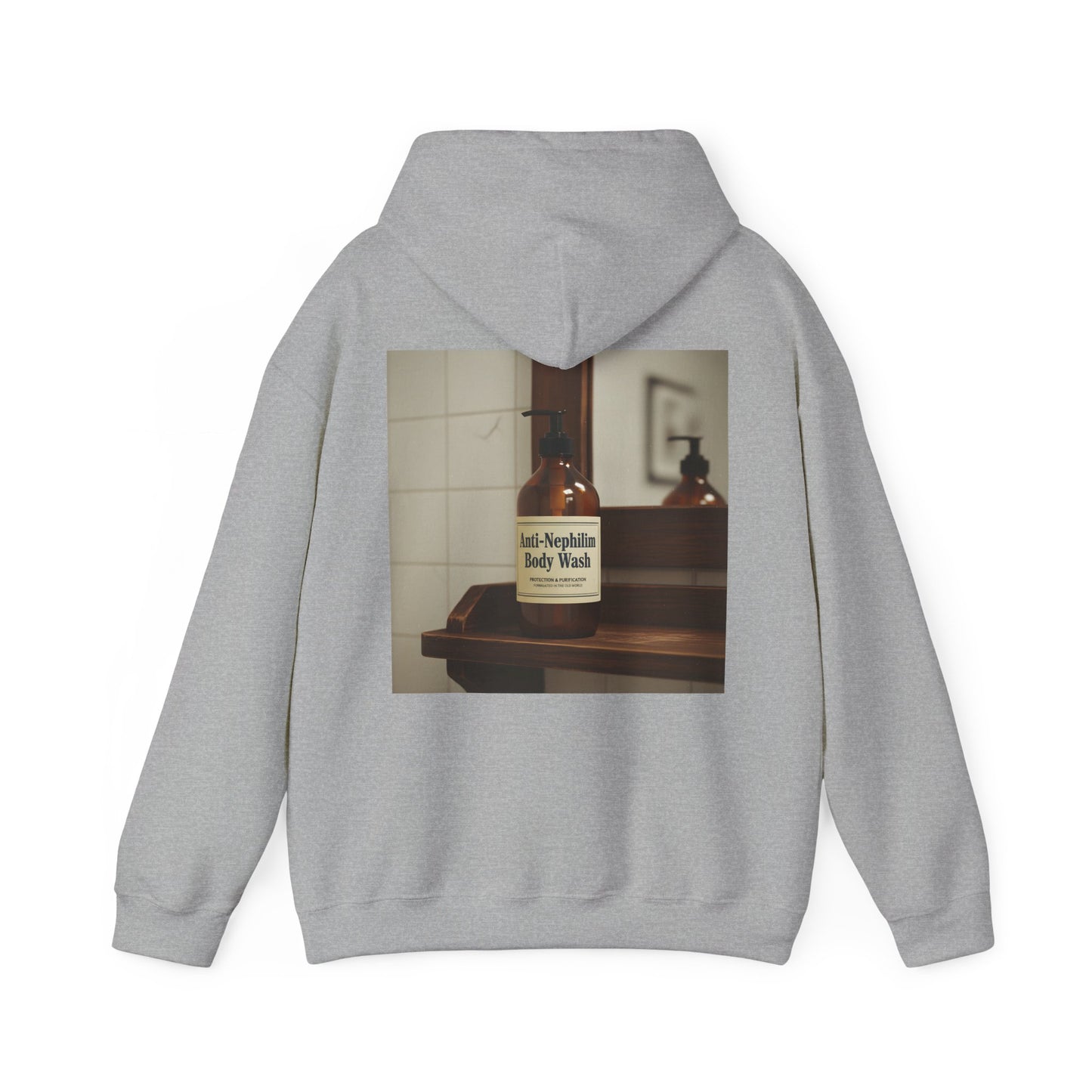 Vintage Anti Nephilim Body Wash Hoodie - Kirk Ave. Apparel
