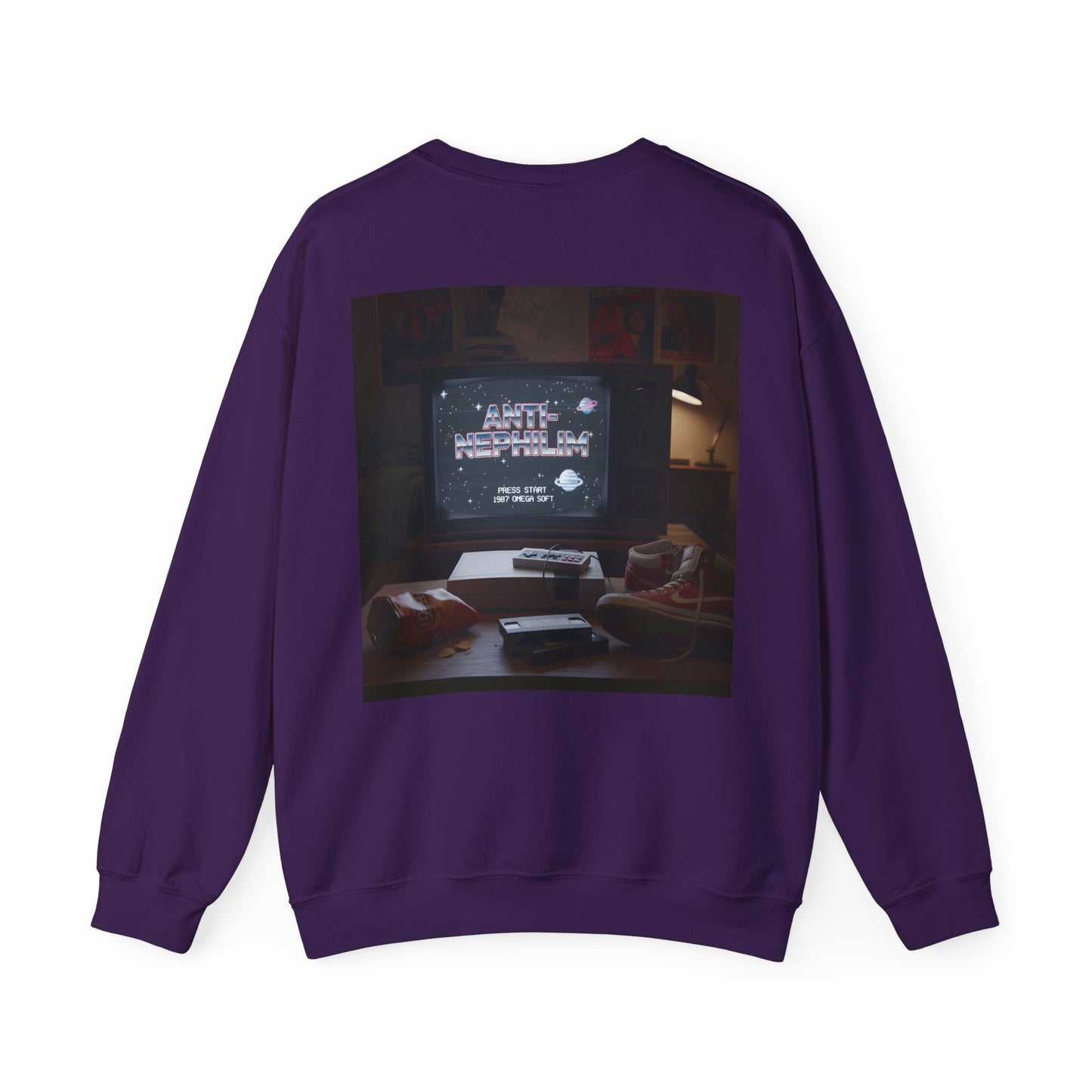 Retro Gamer Anti Nephilim Sweatshirt - Kirk Ave. Apparel