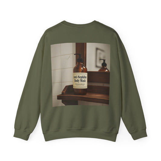 Vintage Anti Nephilim Body Wash Sweatshirt - Kirk Ave. Apparel