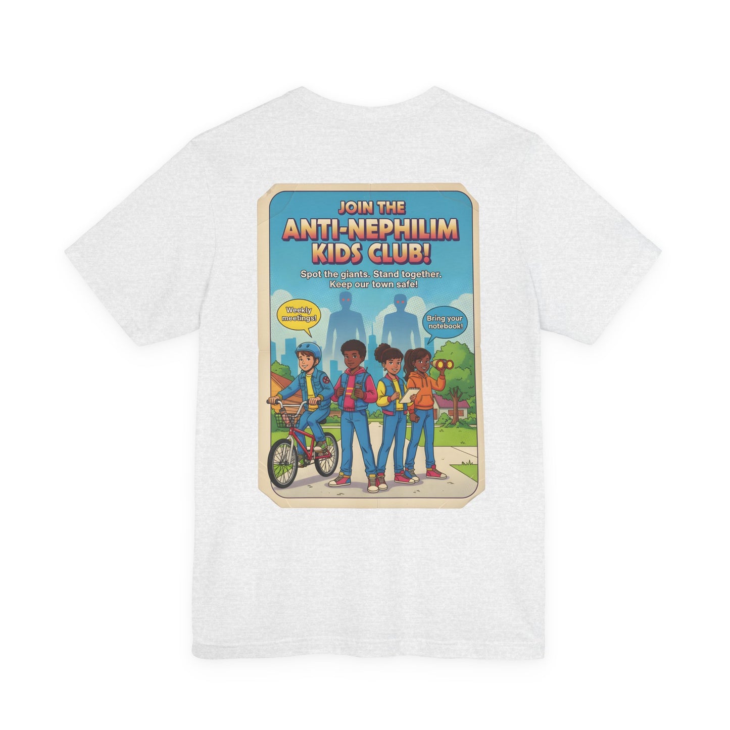 Anti Nephilim Kids Club T Shirt — Kirk Ave. Apparel