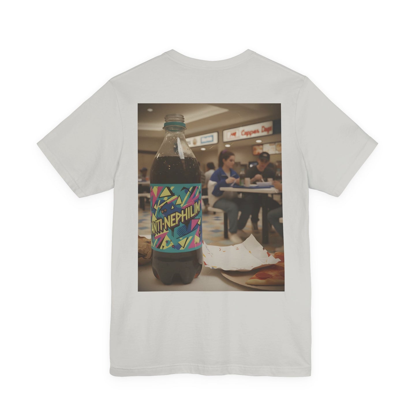 Kirk Ave. Apparel Graphic Logo Anti Nephilim Soda T Shirt