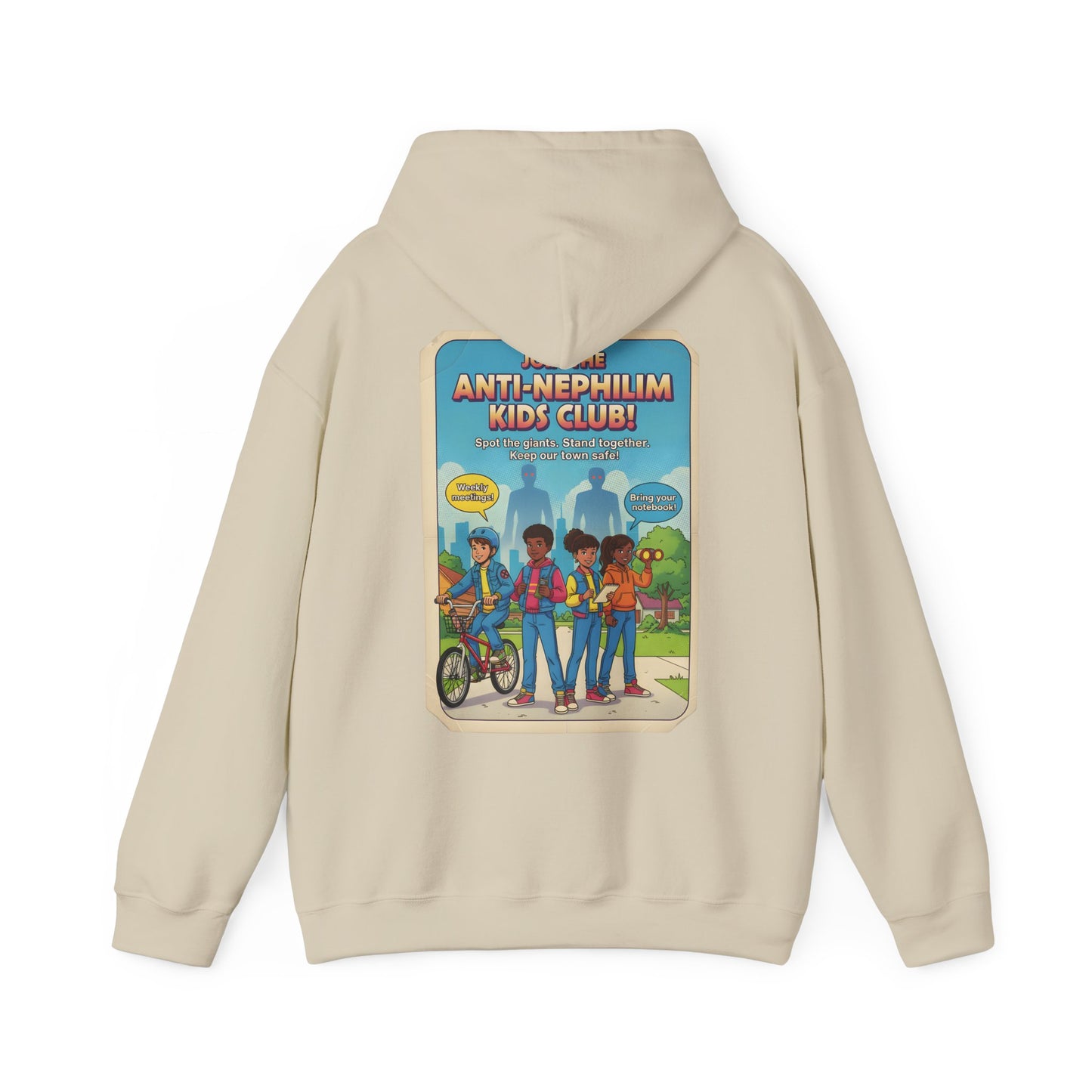 Anti Nephilim Kids Club Hoodie — Kirk Ave. Apparel