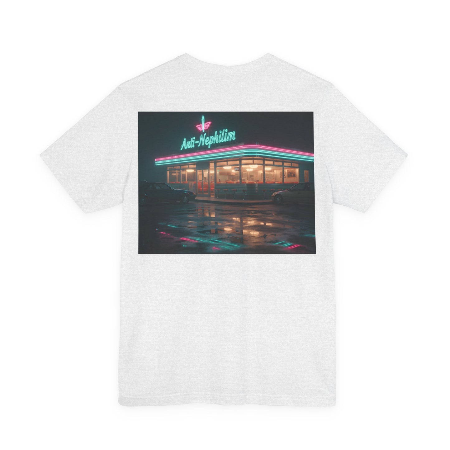 Vintage Neon Diner Anti Nephilim T Shirt – Kirk Ave. Apparel