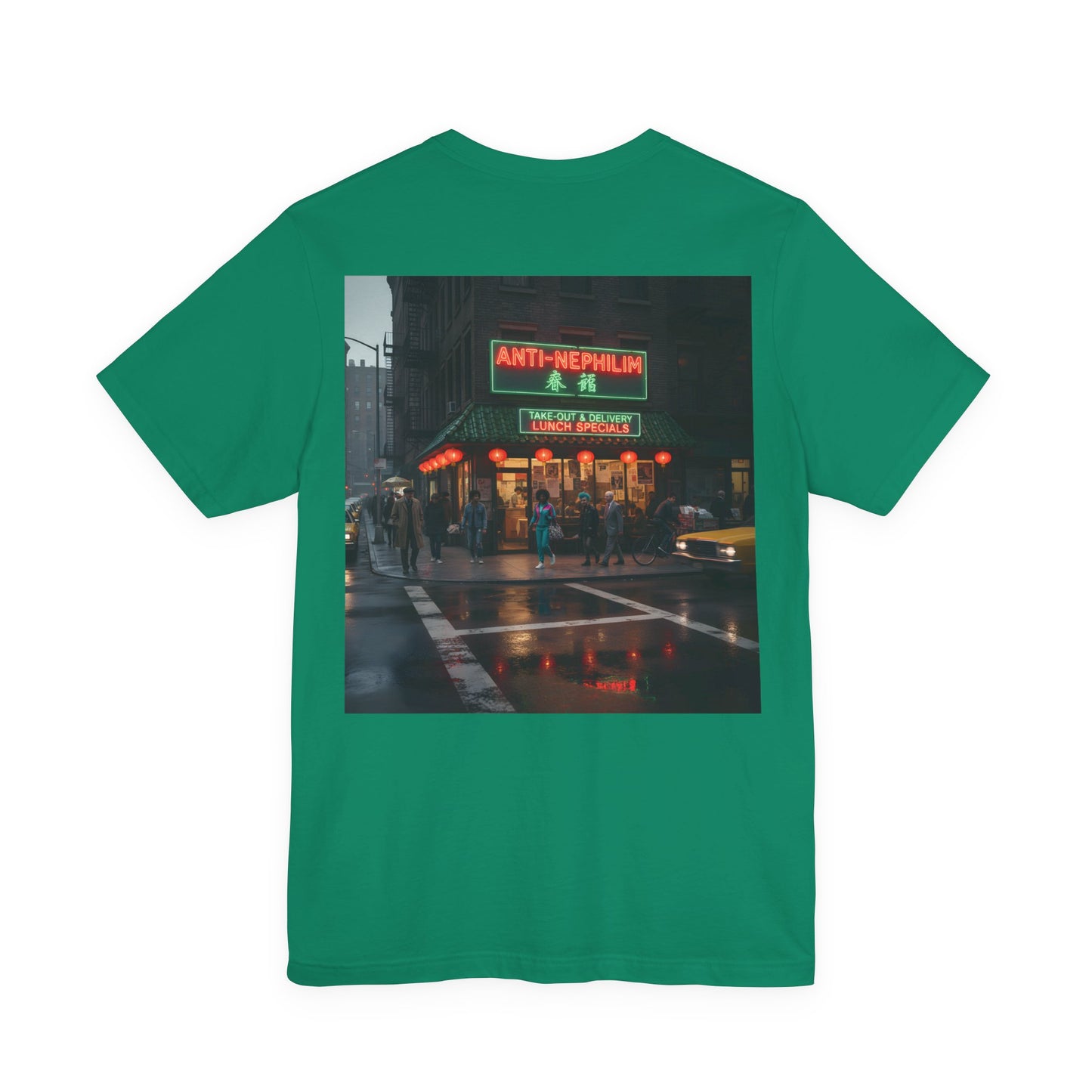 NYC Retro Chinese Anti Nephilim T Shirt - Kirk Ave. Apparel
