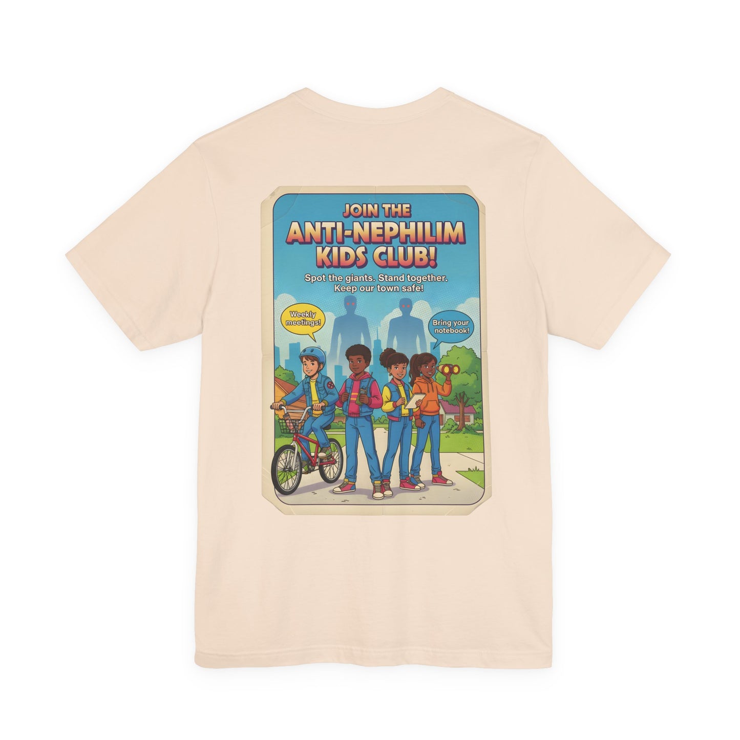 Anti Nephilim Kids Club T Shirt — Kirk Ave. Apparel