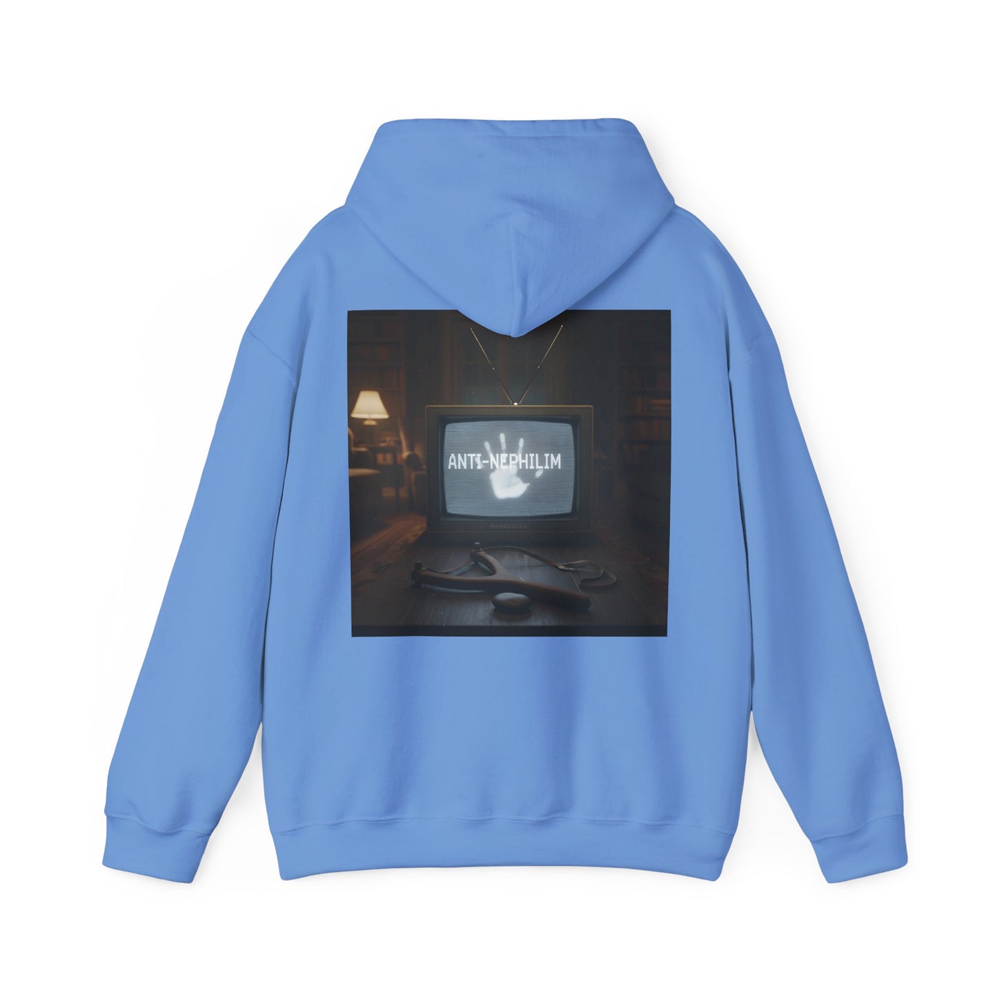 Retro TV Anti Nephilim Hoodie - Kirk Ave. Apparel