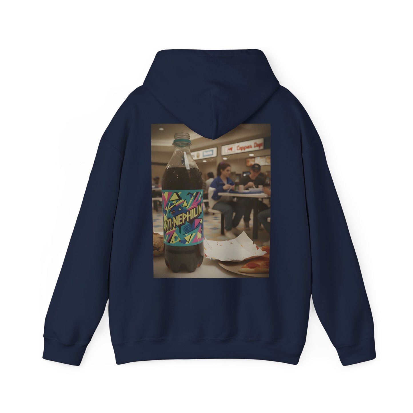 Kirk Ave. Apparel Graphic Logo Anti Nephilim Soda Hoodie