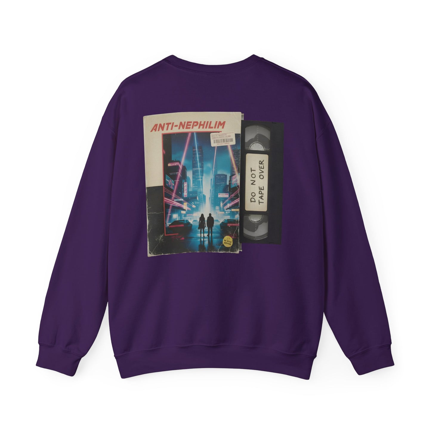 Retro VHS Anti-Nephilim Sweatshirt - Kirk Ave. Apparel
