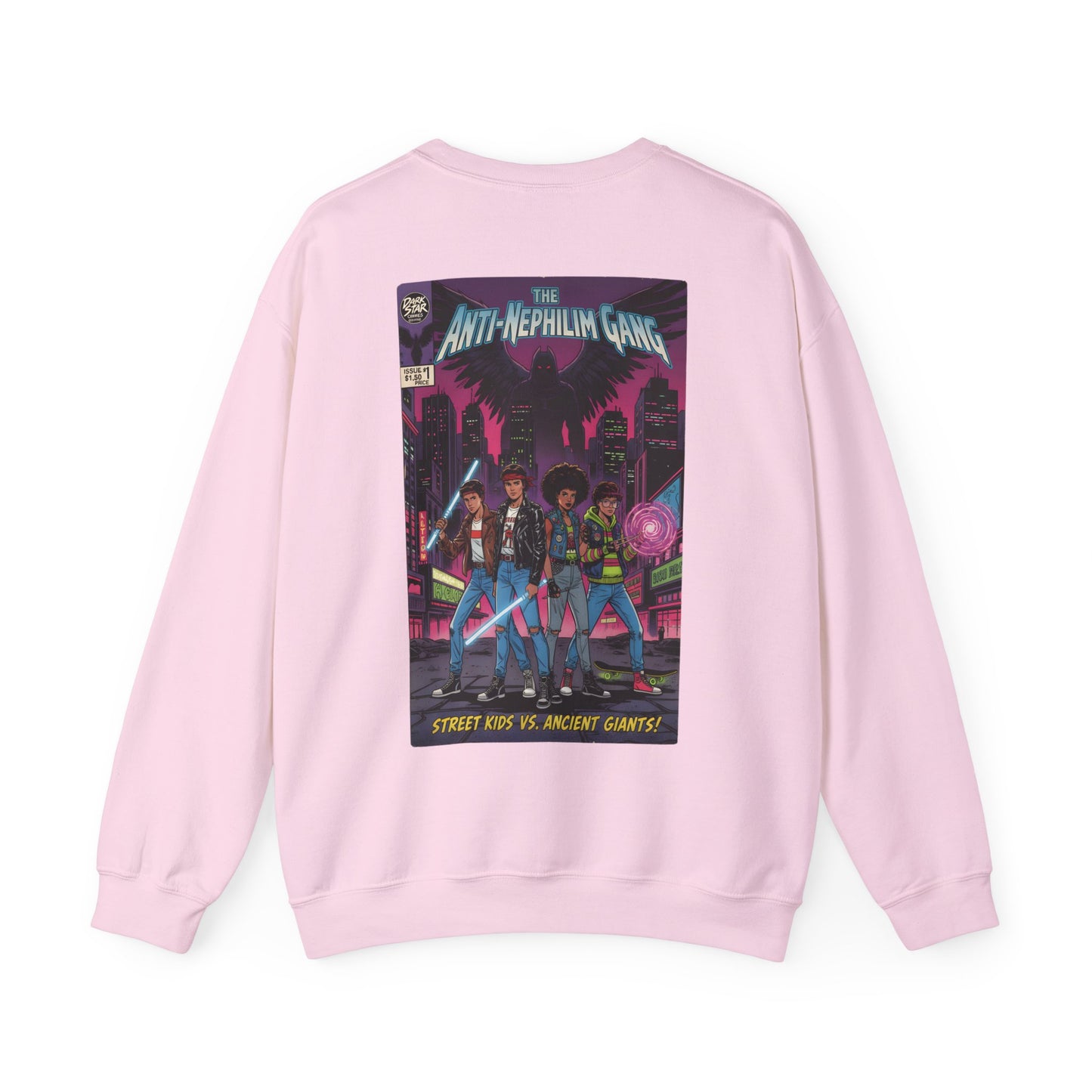 Anti Nephilim Gang Comic Sweatshirt - Kirk Ave. Apparel
