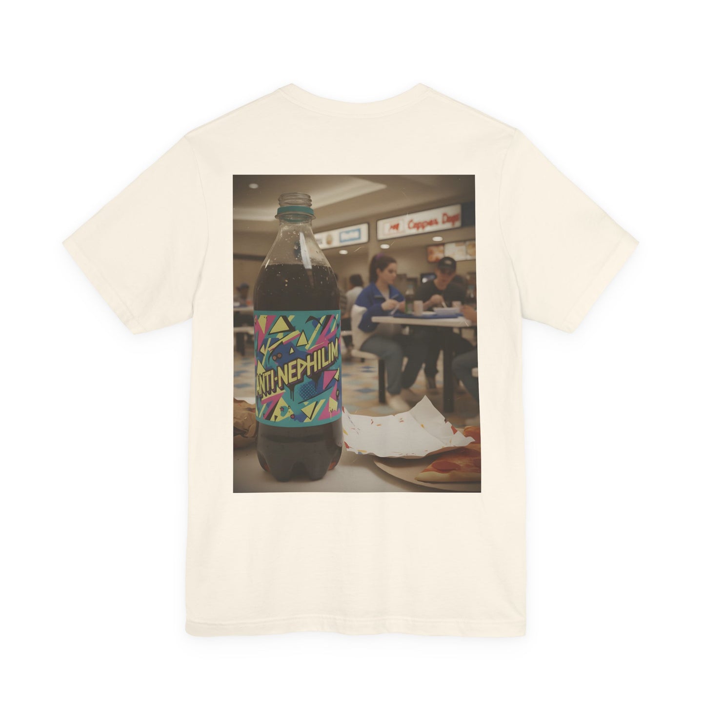 Kirk Ave. Apparel Graphic Logo Anti Nephilim Soda T Shirt