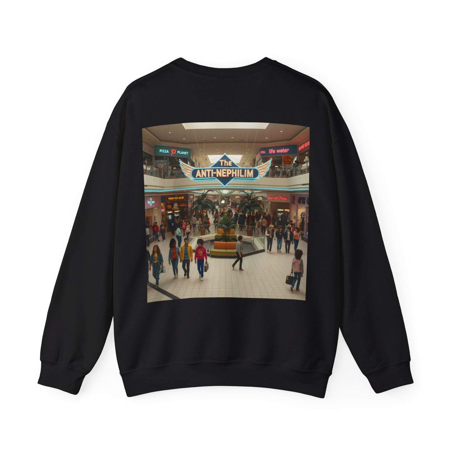 90s Mall Anti Nephilim Sweatshirt - Kirk Ave. Apparel