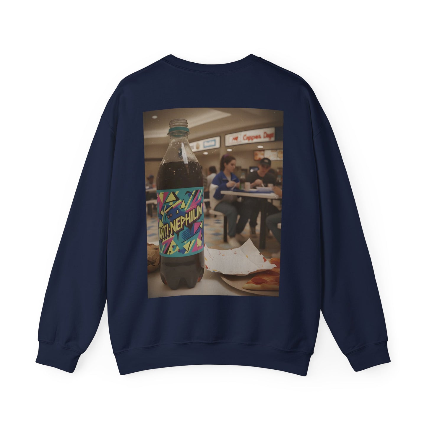 Kirk Ave. Apparel Graphic Logo Anti Nephilim Soda Sweatshirt