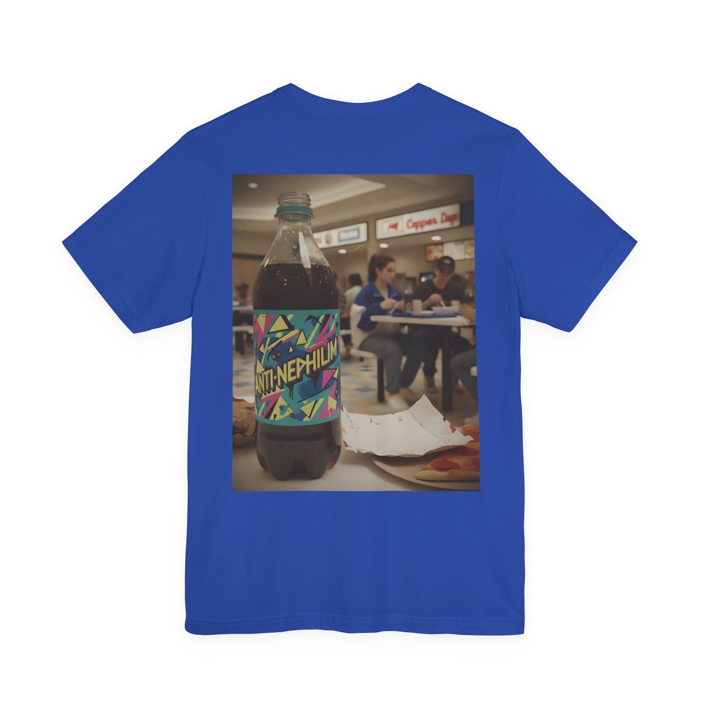 Kirk Ave. Apparel Graphic Logo Anti Nephilim Soda T Shirt