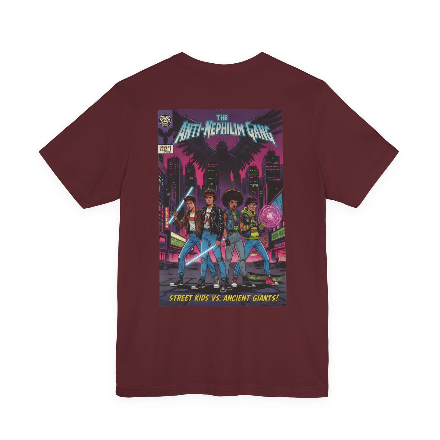 Anti Nephilim Gang Comic T Shirt - Kirk Ave. Apparel