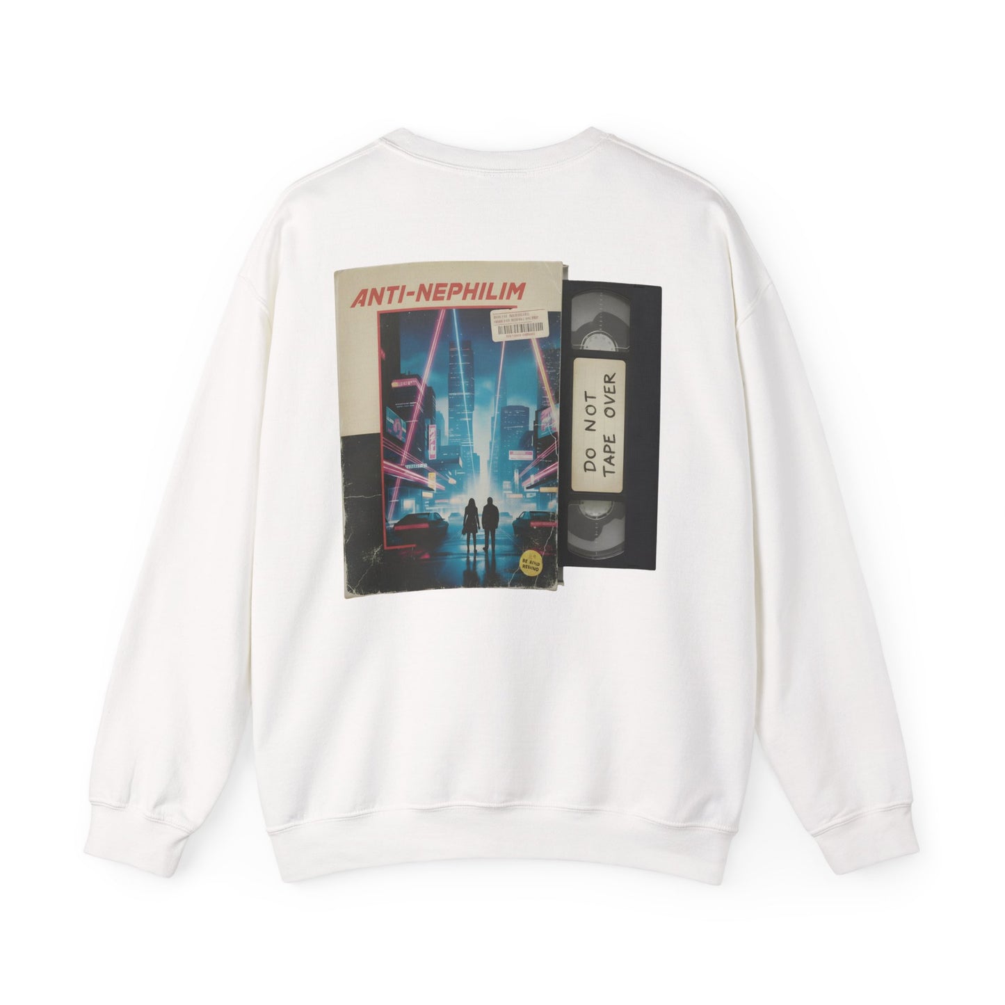 Retro VHS Anti-Nephilim Sweatshirt - Kirk Ave. Apparel