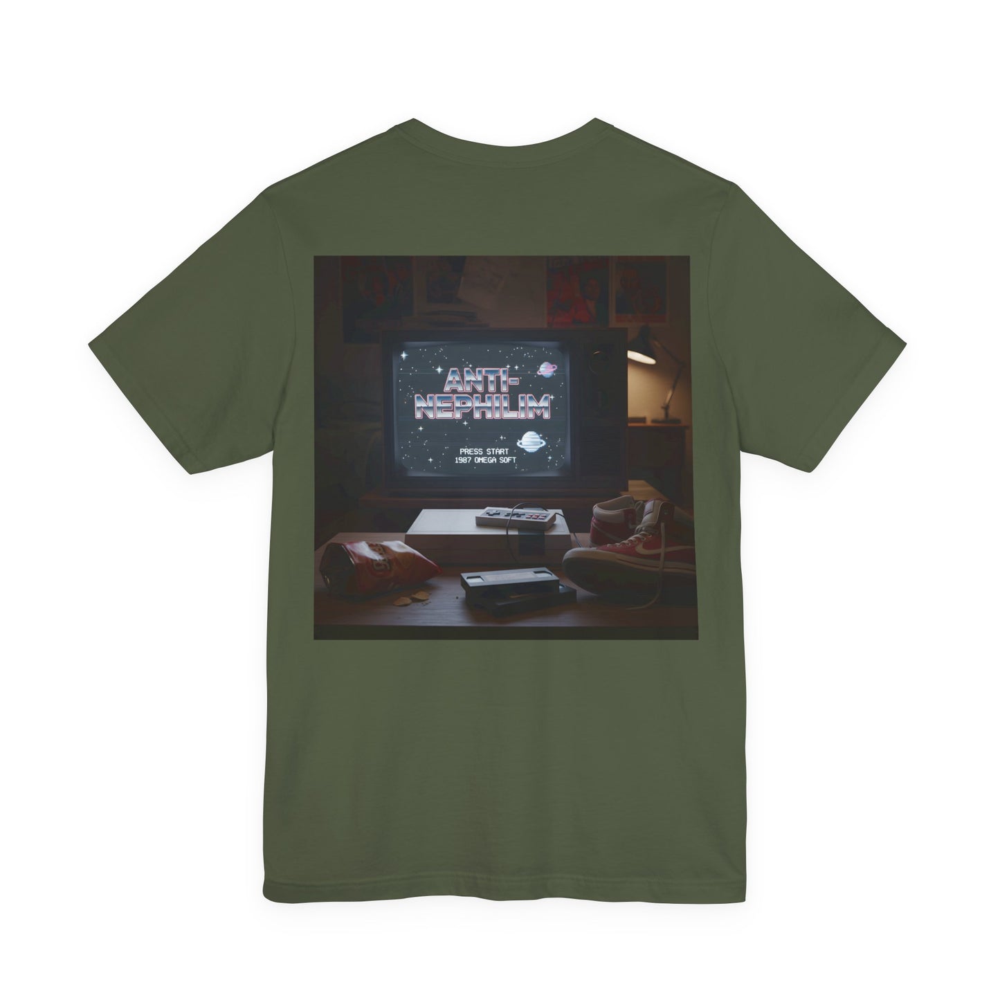 Retro Gamer Anti Nephilim T Shirt - Kirk Ave. Apparel