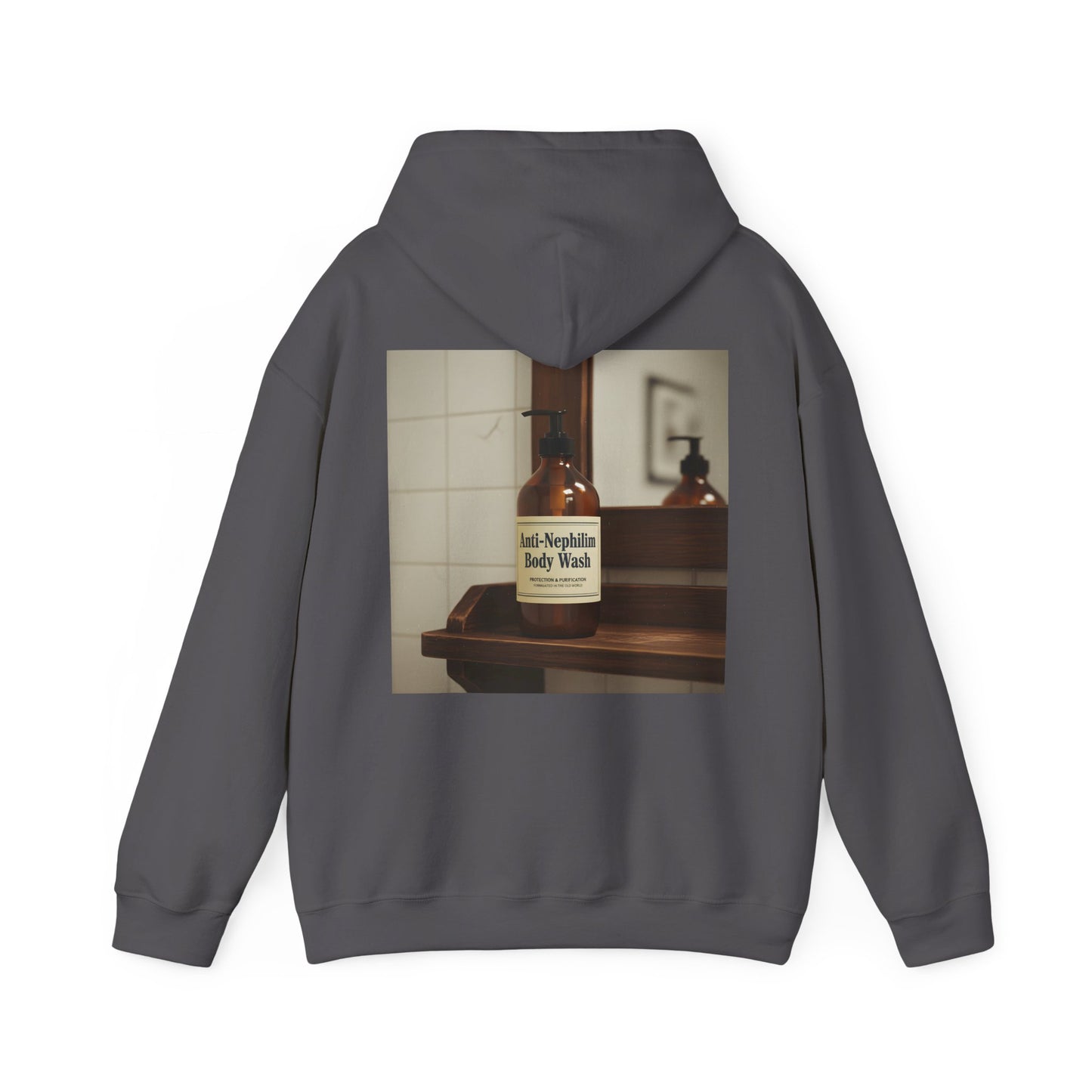 Vintage Anti Nephilim Body Wash Hoodie - Kirk Ave. Apparel
