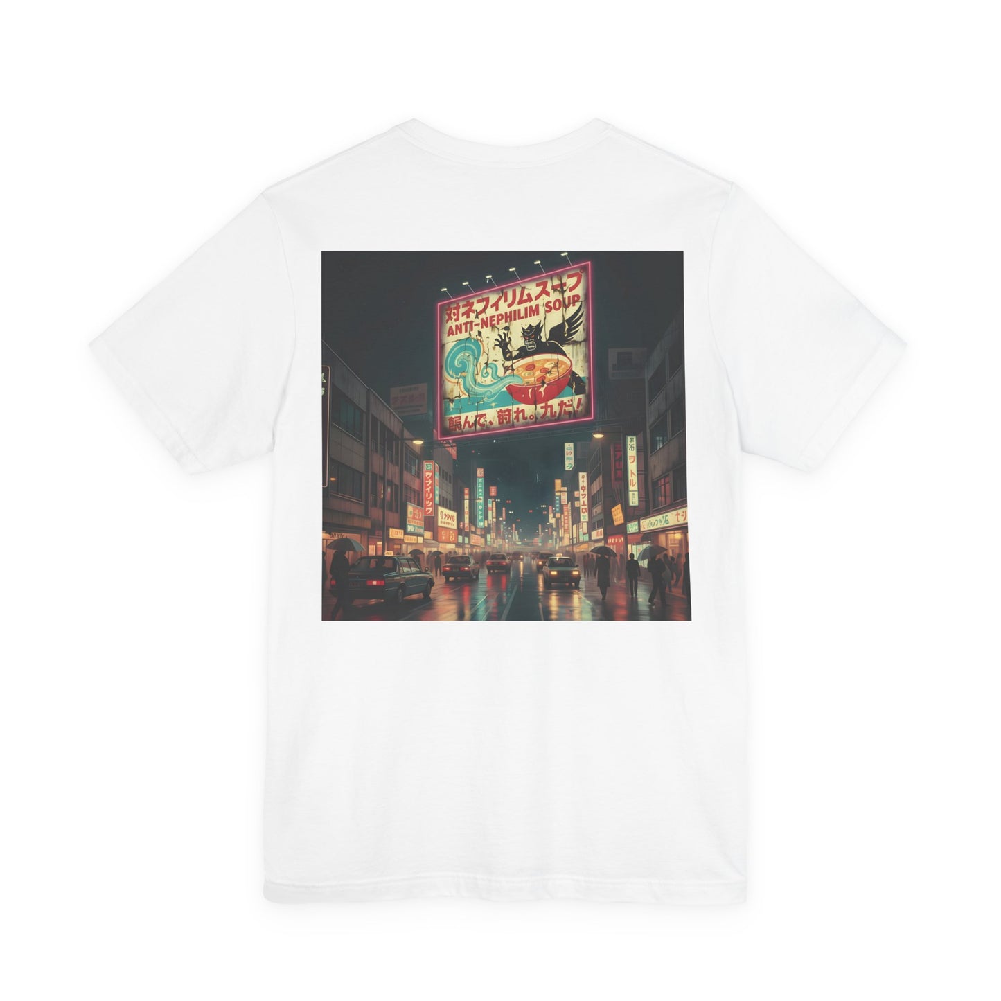 Retro Tokyo Anti Nephilim Soup T Shirt - Kirk Ave. Apparel