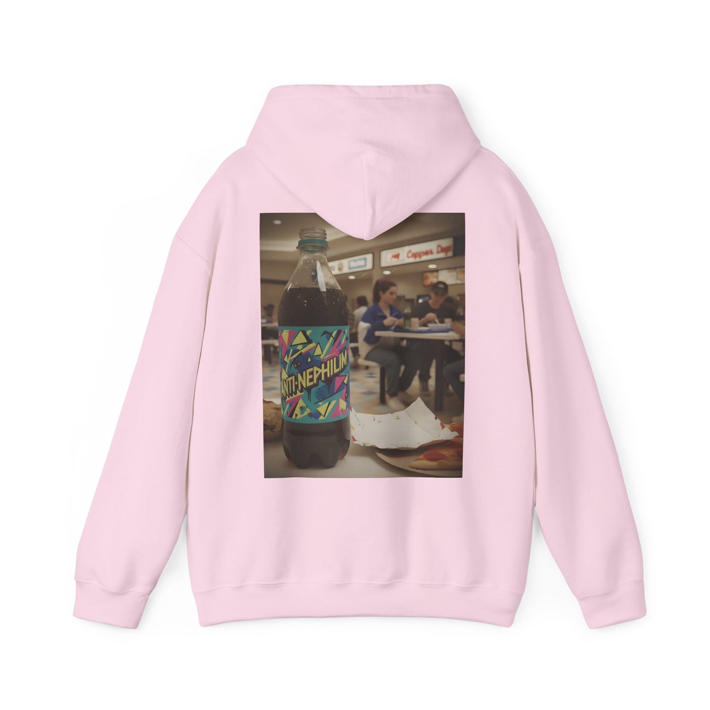 Kirk Ave. Apparel Graphic Logo Anti Nephilim Soda Hoodie