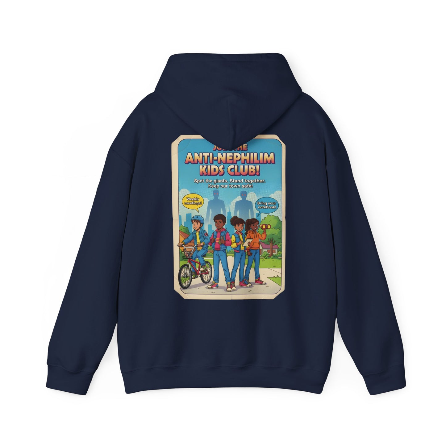 Anti Nephilim Kids Club Hoodie — Kirk Ave. Apparel