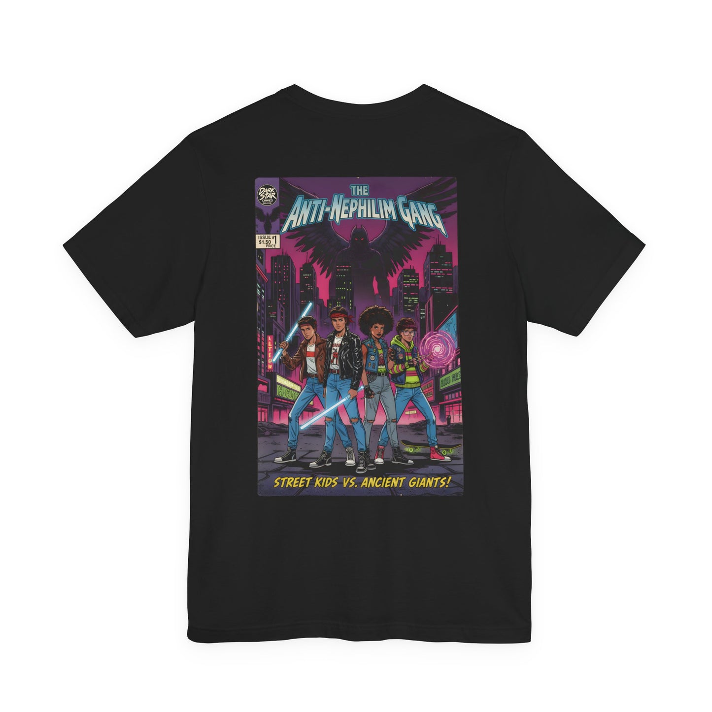 Anti Nephilim Gang Comic T Shirt - Kirk Ave. Apparel