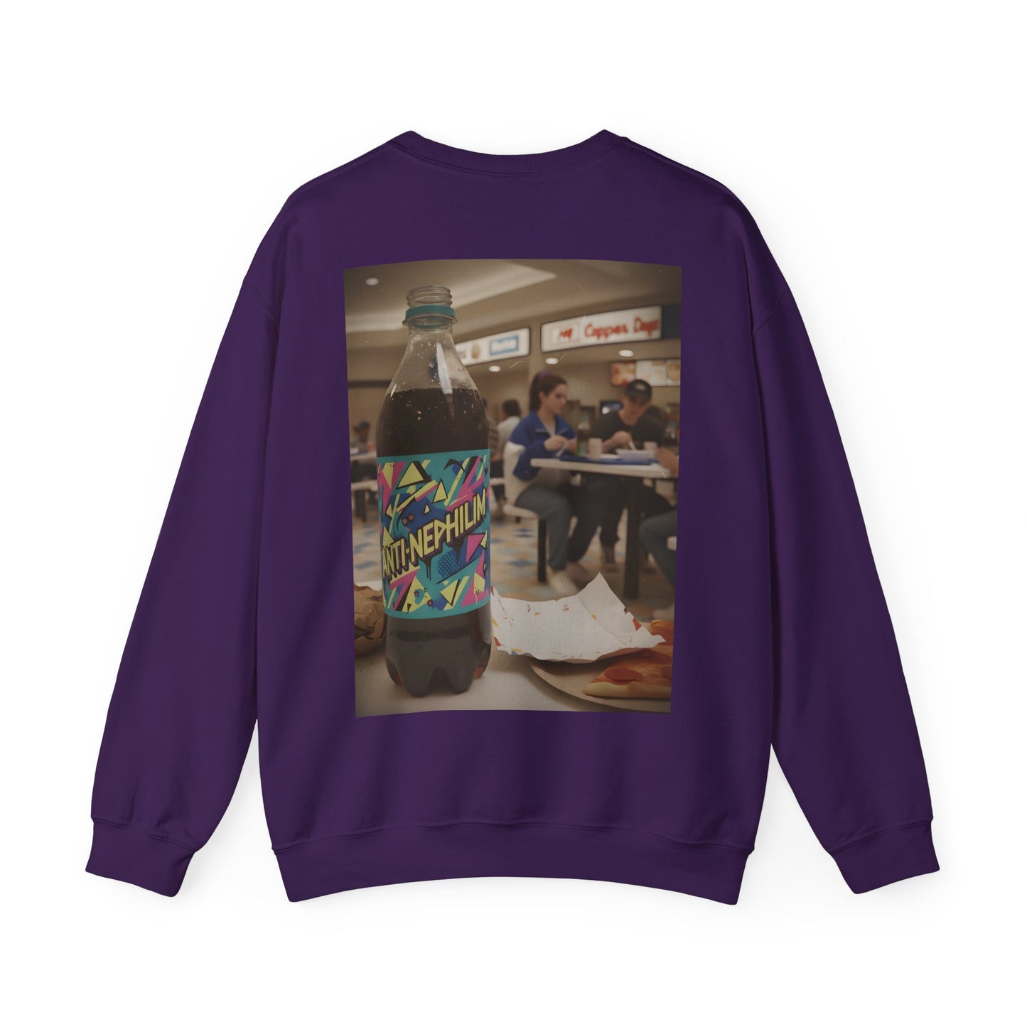 Kirk Ave. Apparel Graphic Logo Anti Nephilim Soda Sweatshirt