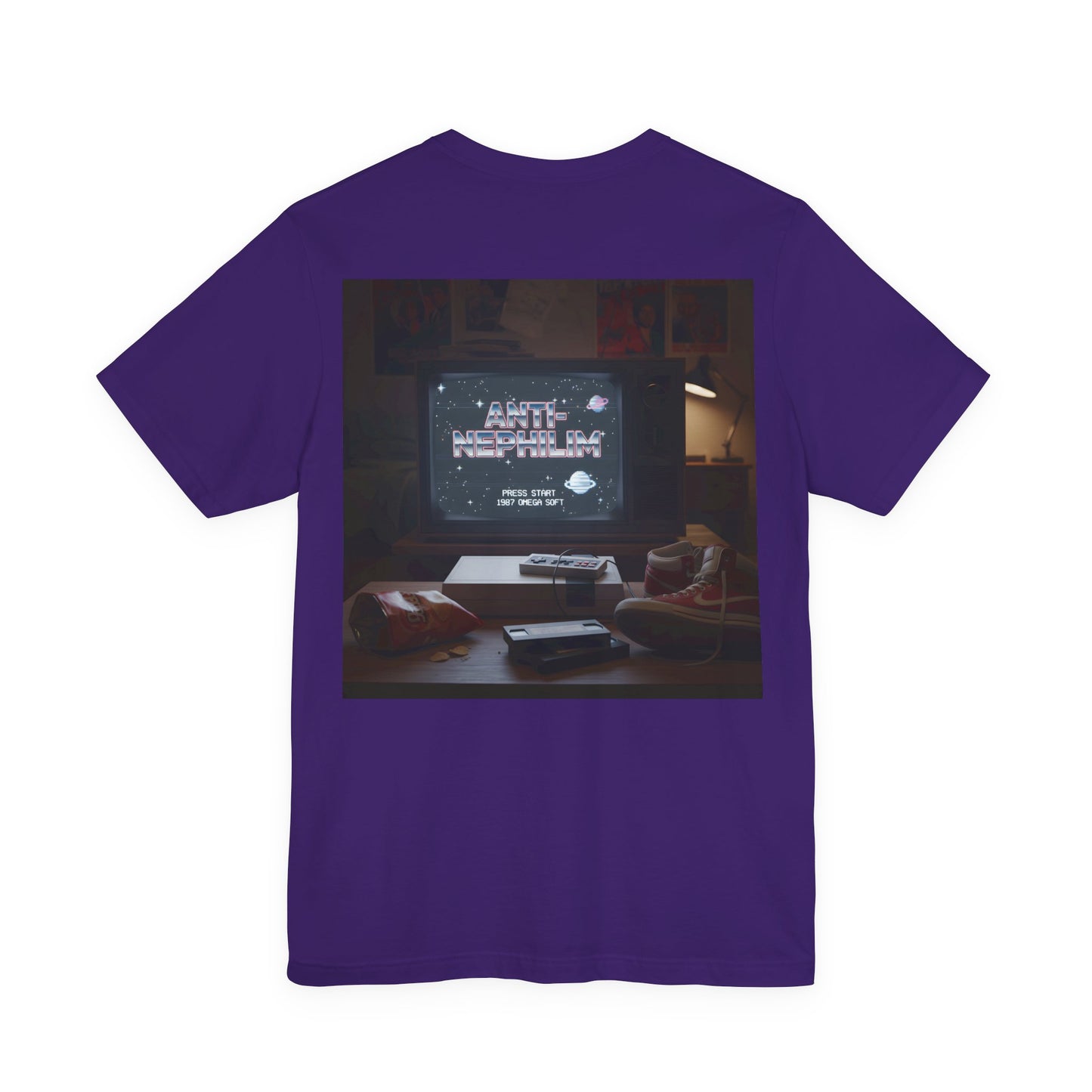 Retro Gamer Anti Nephilim T Shirt - Kirk Ave. Apparel
