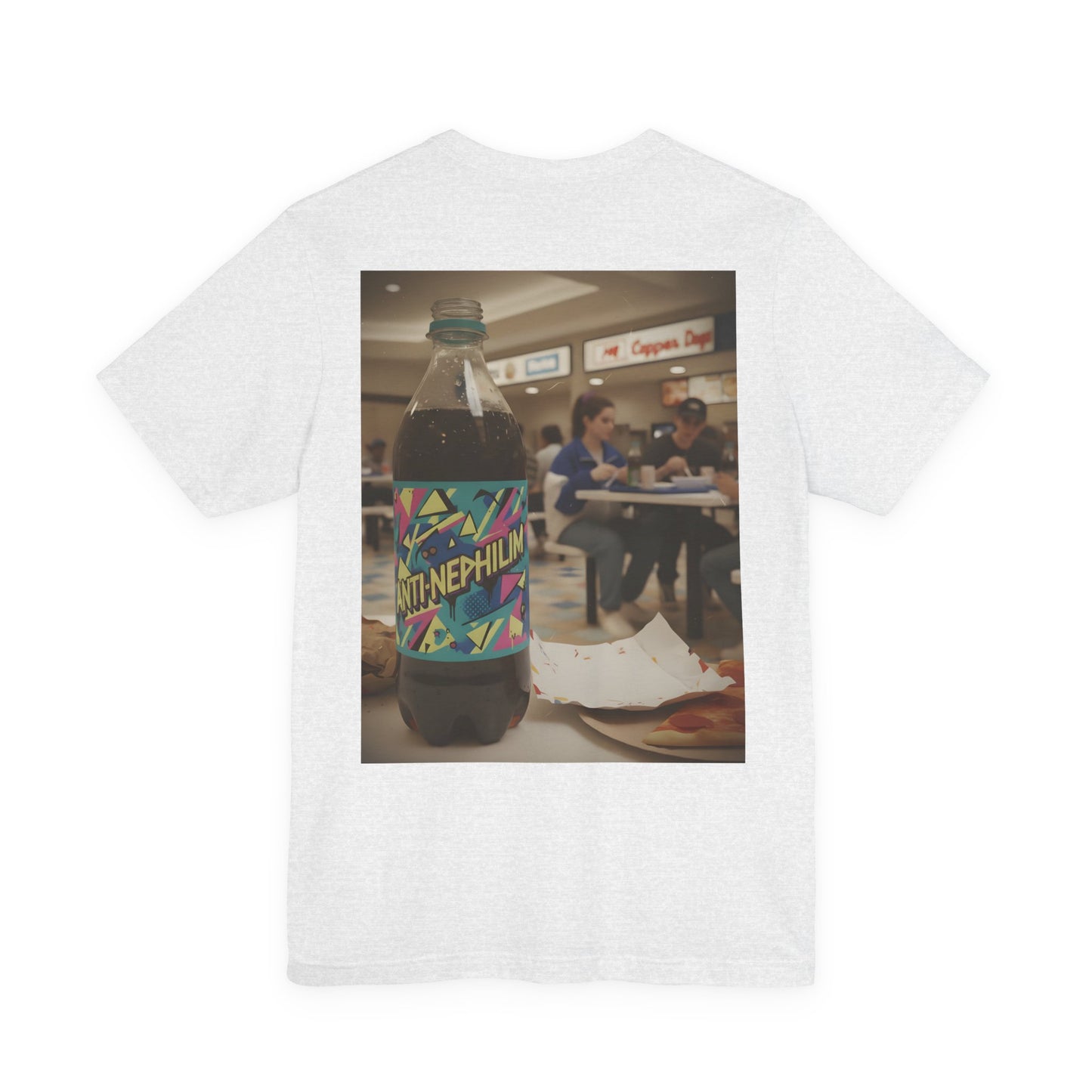 Kirk Ave. Apparel Graphic Logo Anti Nephilim Soda T Shirt